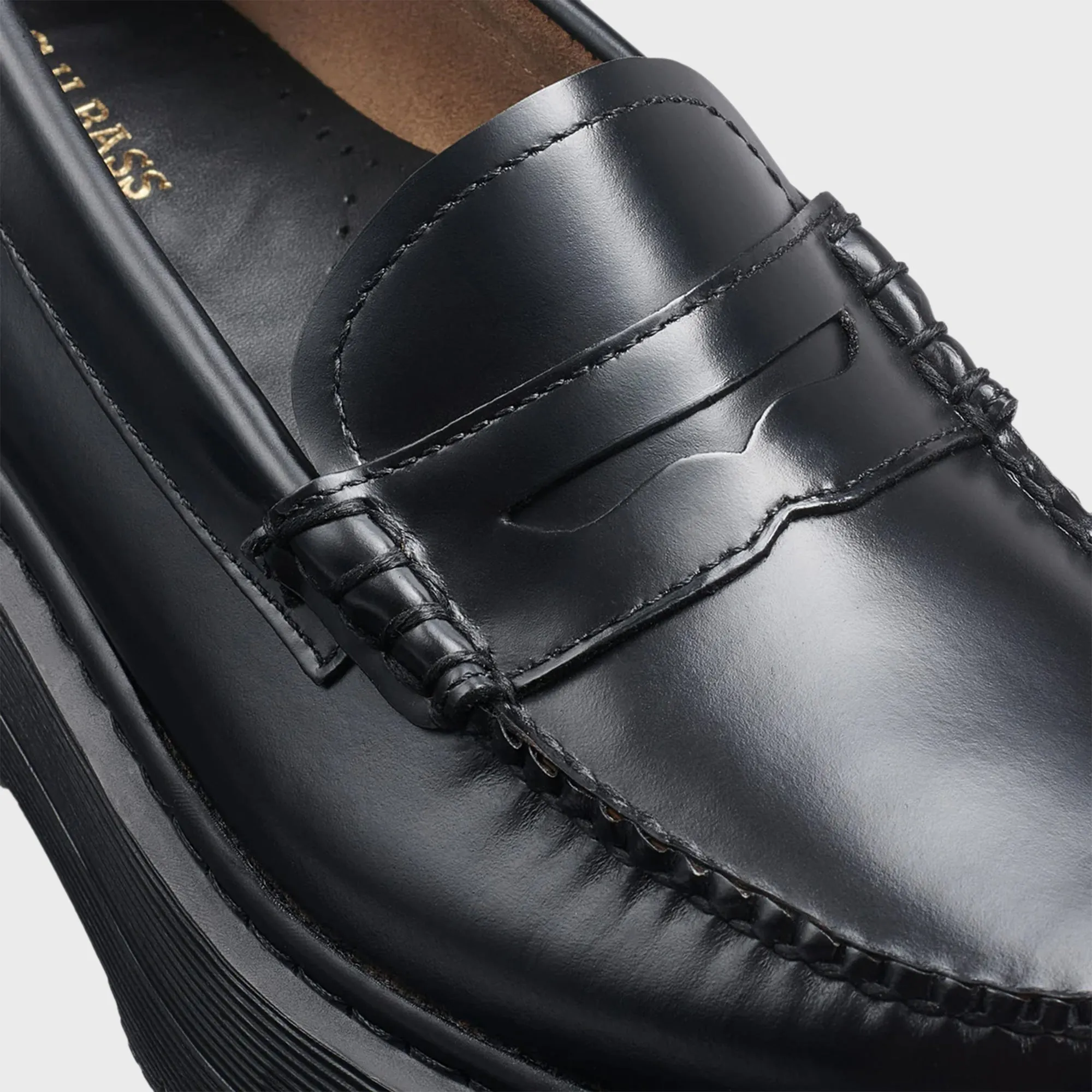 G.H. Bass WMNS Whitney Platform Weejuns Loafer - Black sold by Kith product image thumbnail 5