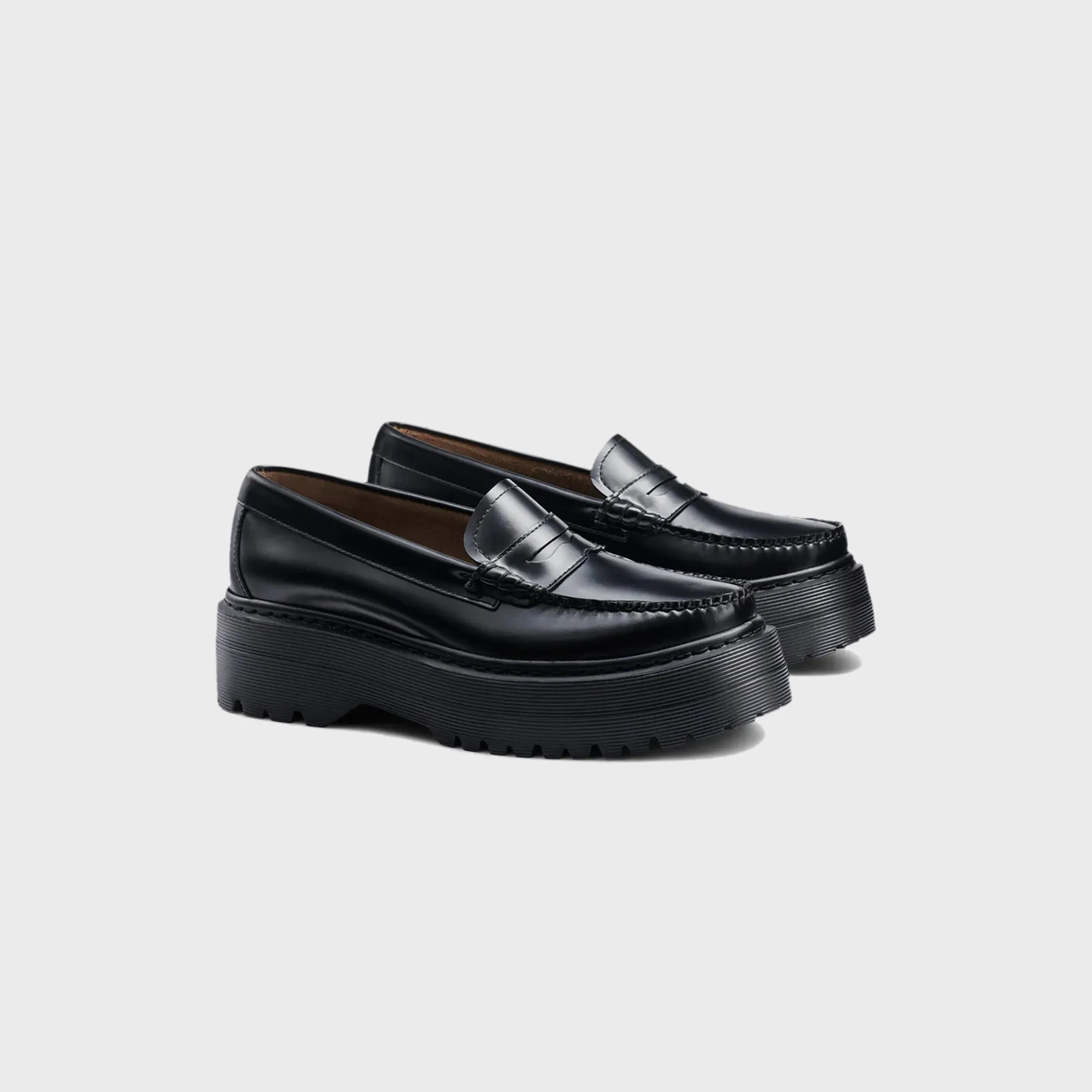 G.H. Bass WMNS Whitney Platform Weejuns Loafer - Black sold by Kith product image thumbnail 2