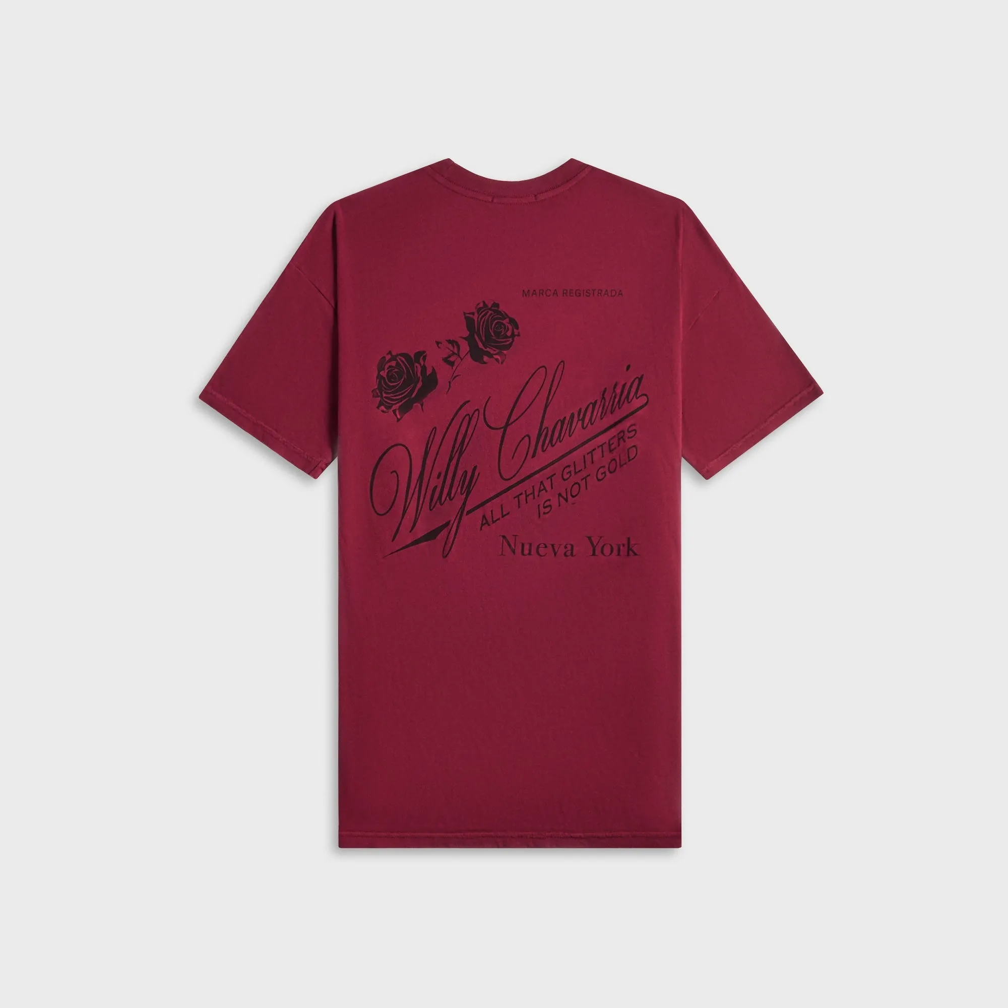 Willy Chavarria Proverb Easy Tee - Red sold by Kith product image thumbnail 2