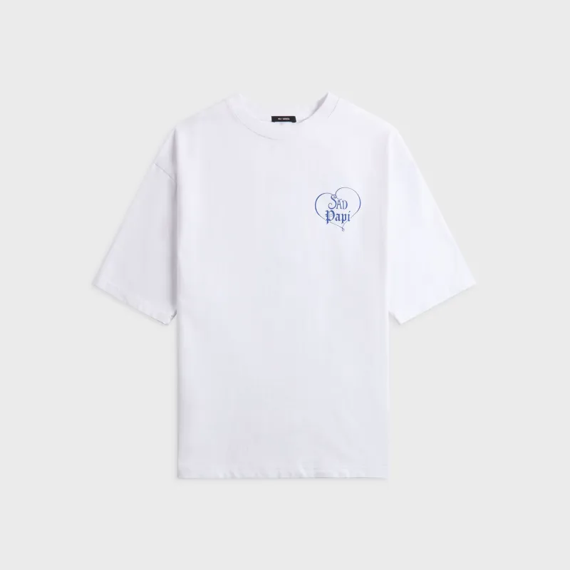 Willy Chavarria Precious Sad Papi Northsider Tee - White sold by Kith