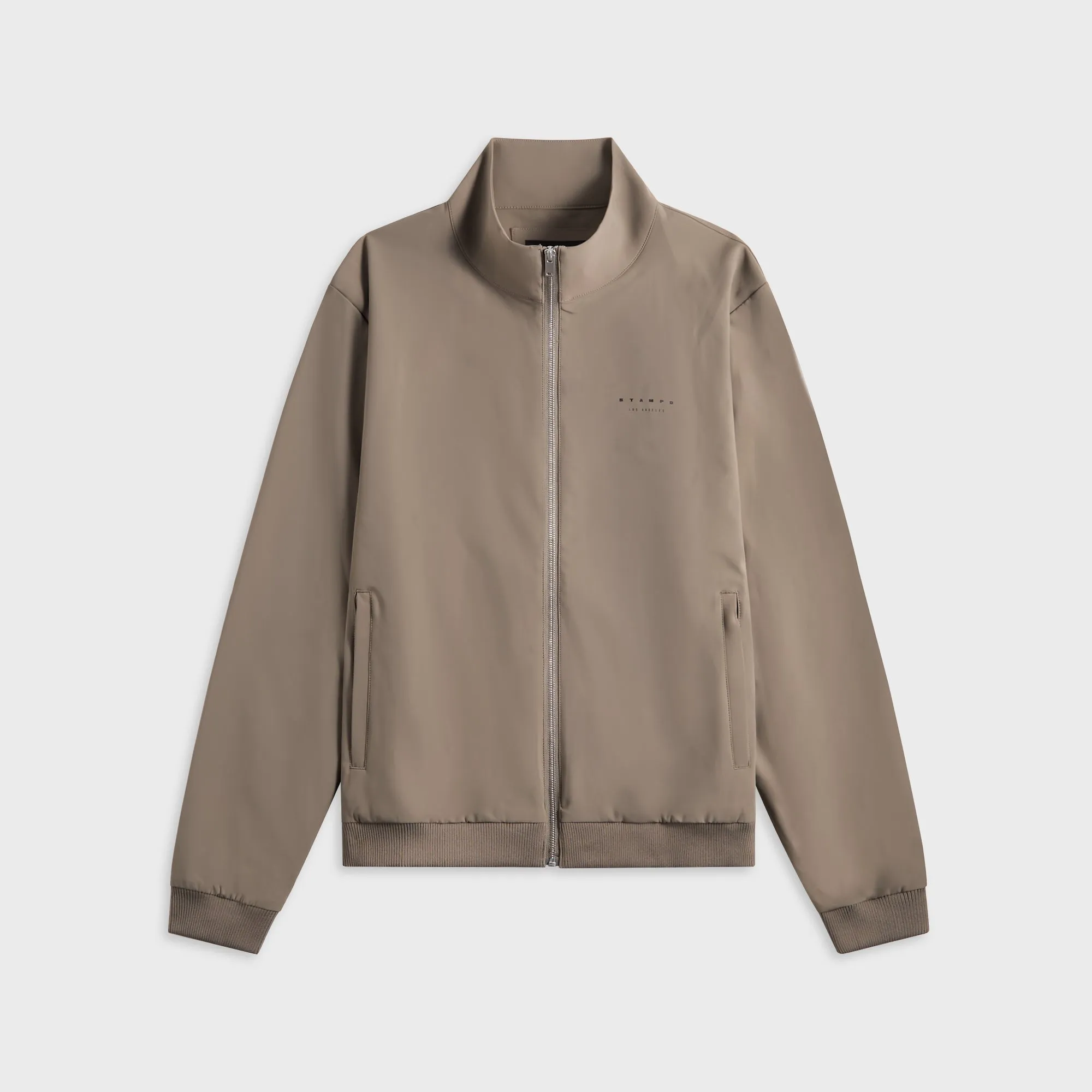 Stampd Nylon Track Jacket - Sepia sold by Kith