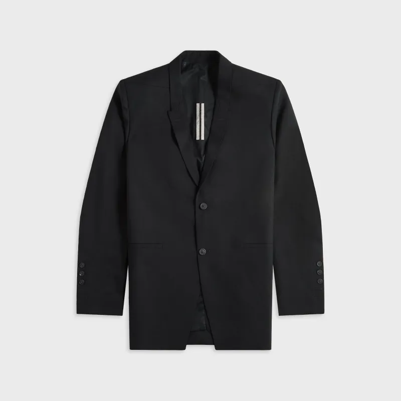 Rick Owens Giacca Concordian Jacket - Black sold by Kith