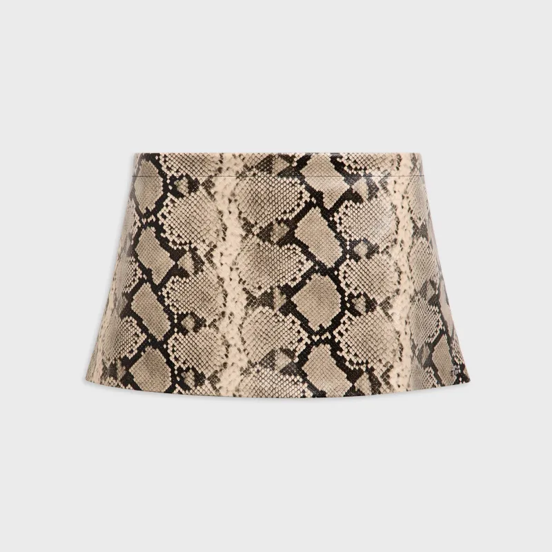 Miaou Kira Skirt - Python sold by Kith