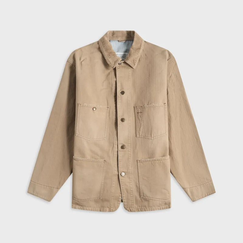 Maison Margiela Sports Jacket - Stone Washed Beige sold by Kith