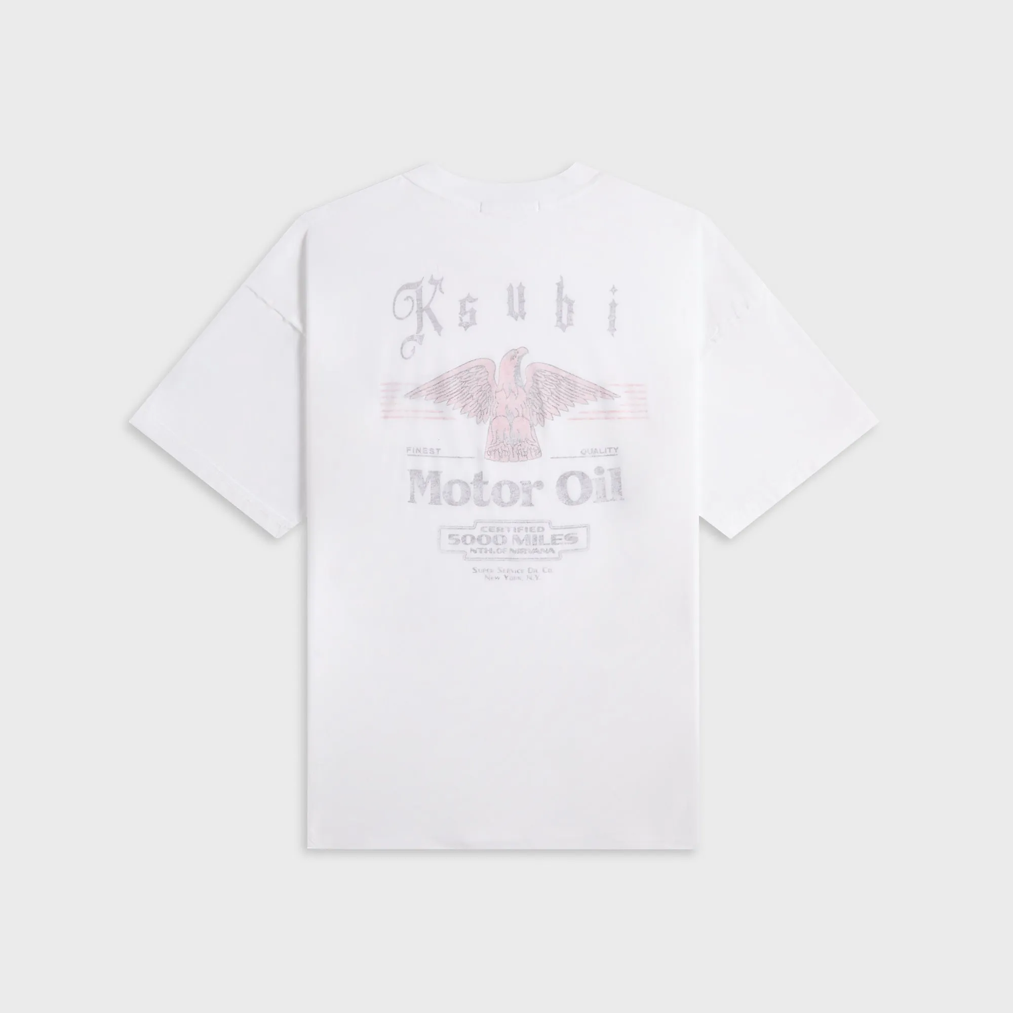 Ksubi Truckstop Eckess Short Sleeve Tee - White sold by Kith product image thumbnail 2