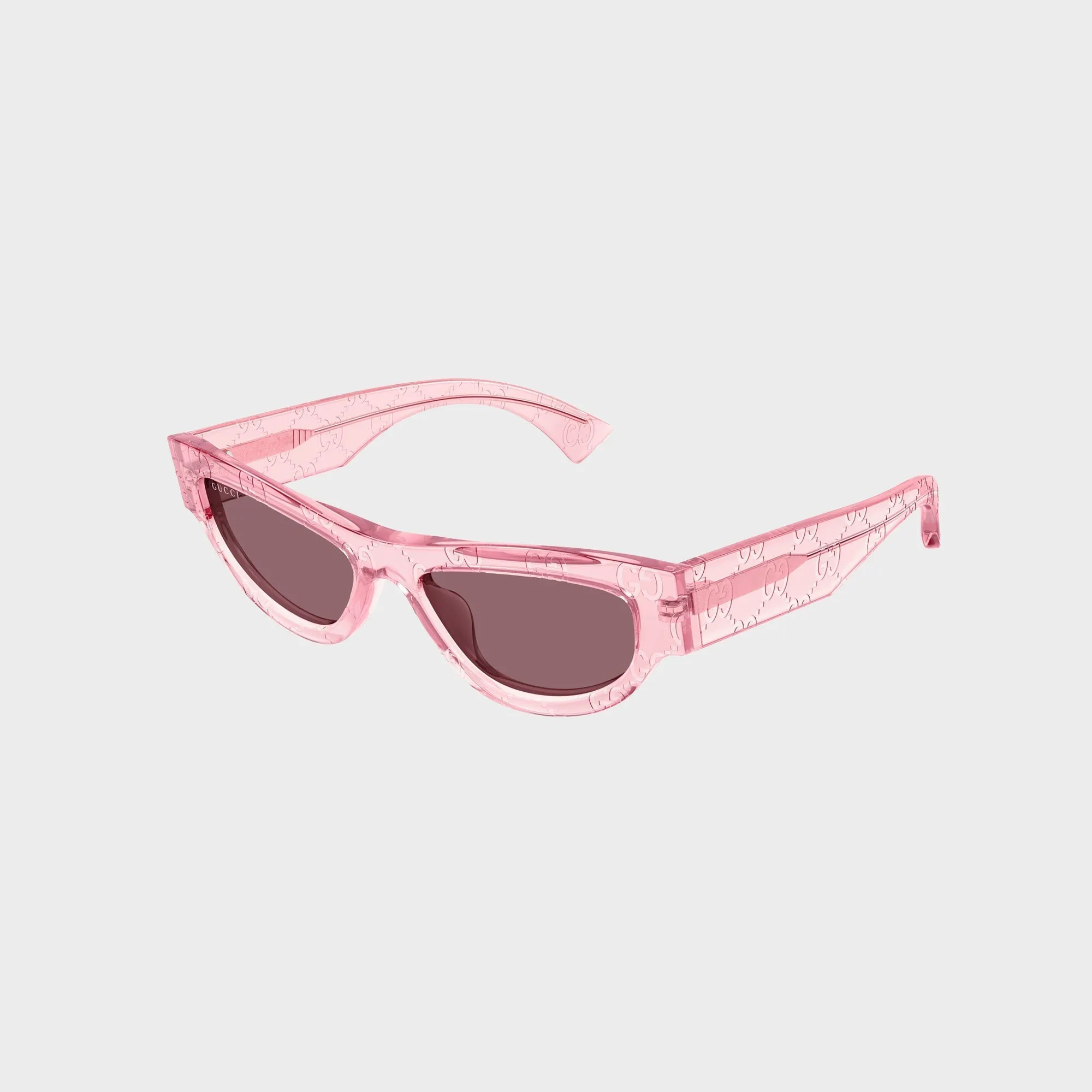 Gucci GG Cat-Eye Sunglasses - Pink / Red sold by Kith