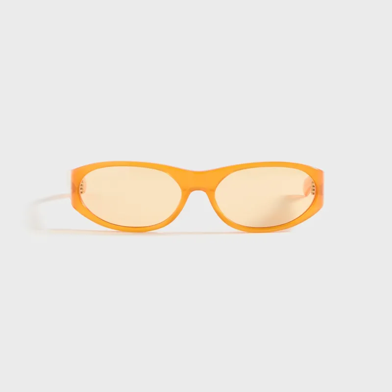 Flatlist Eddie Kyu Sunglasses - Orange / Orange sold by Kith
