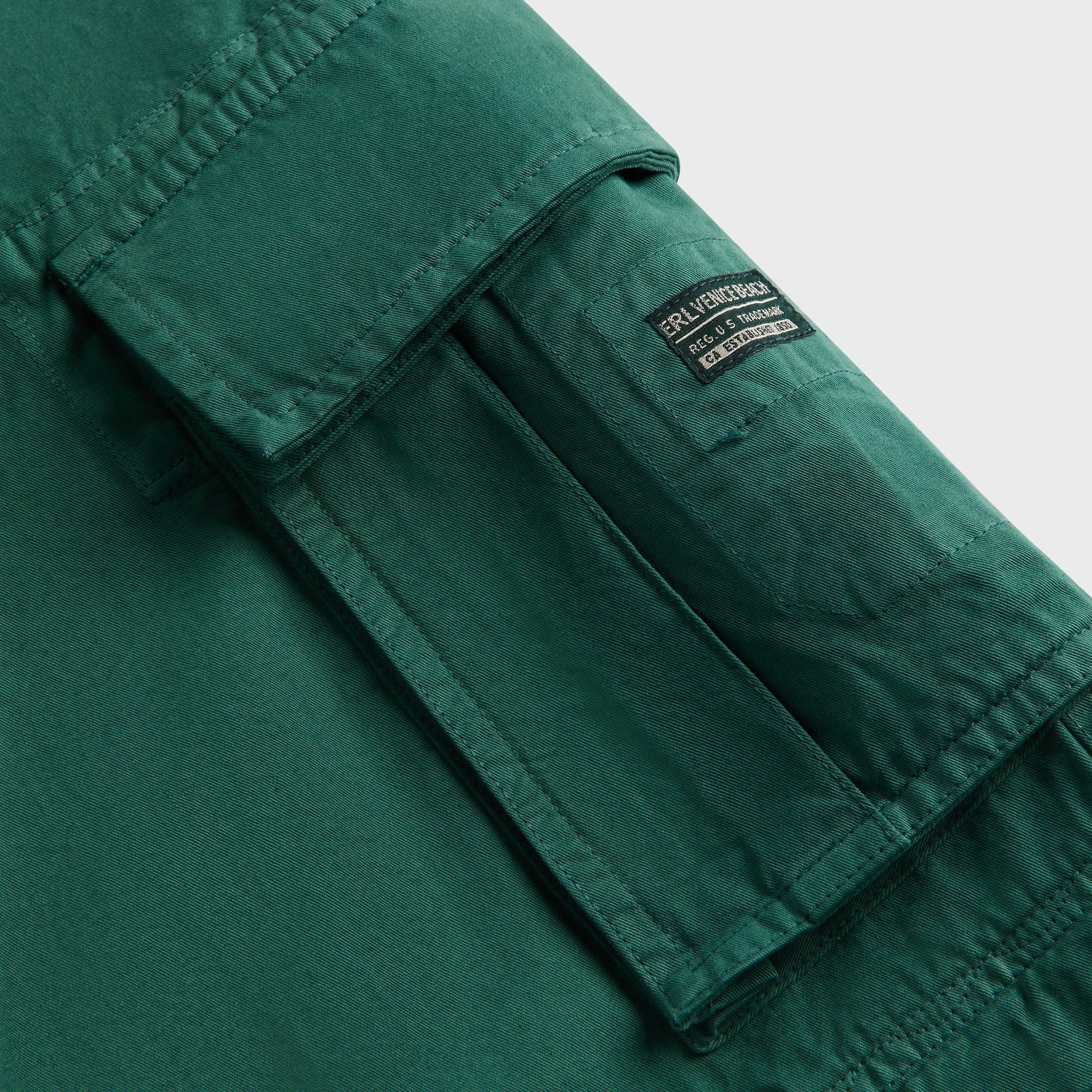 ERL Zip-Off Cargo Pants Woven - Green sold by Kith product image thumbnail 3