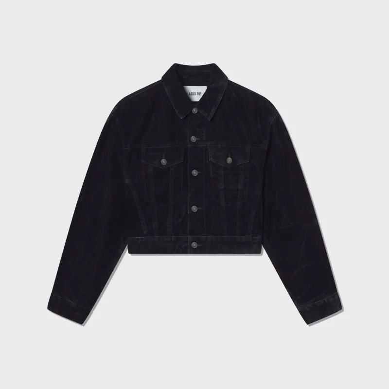 Agolde Radley Jacket - Blue Crush sold by Kith