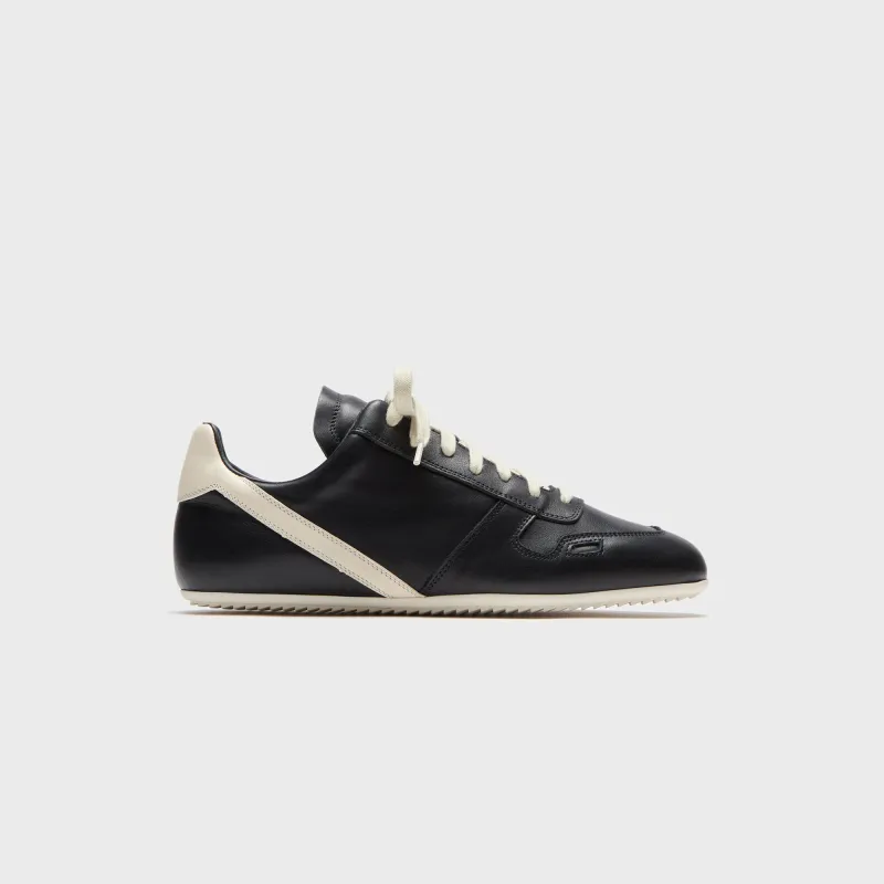 Rick Owens Concordians Minimal Sneaks - Black / Milk / Milk made by Rick Owens