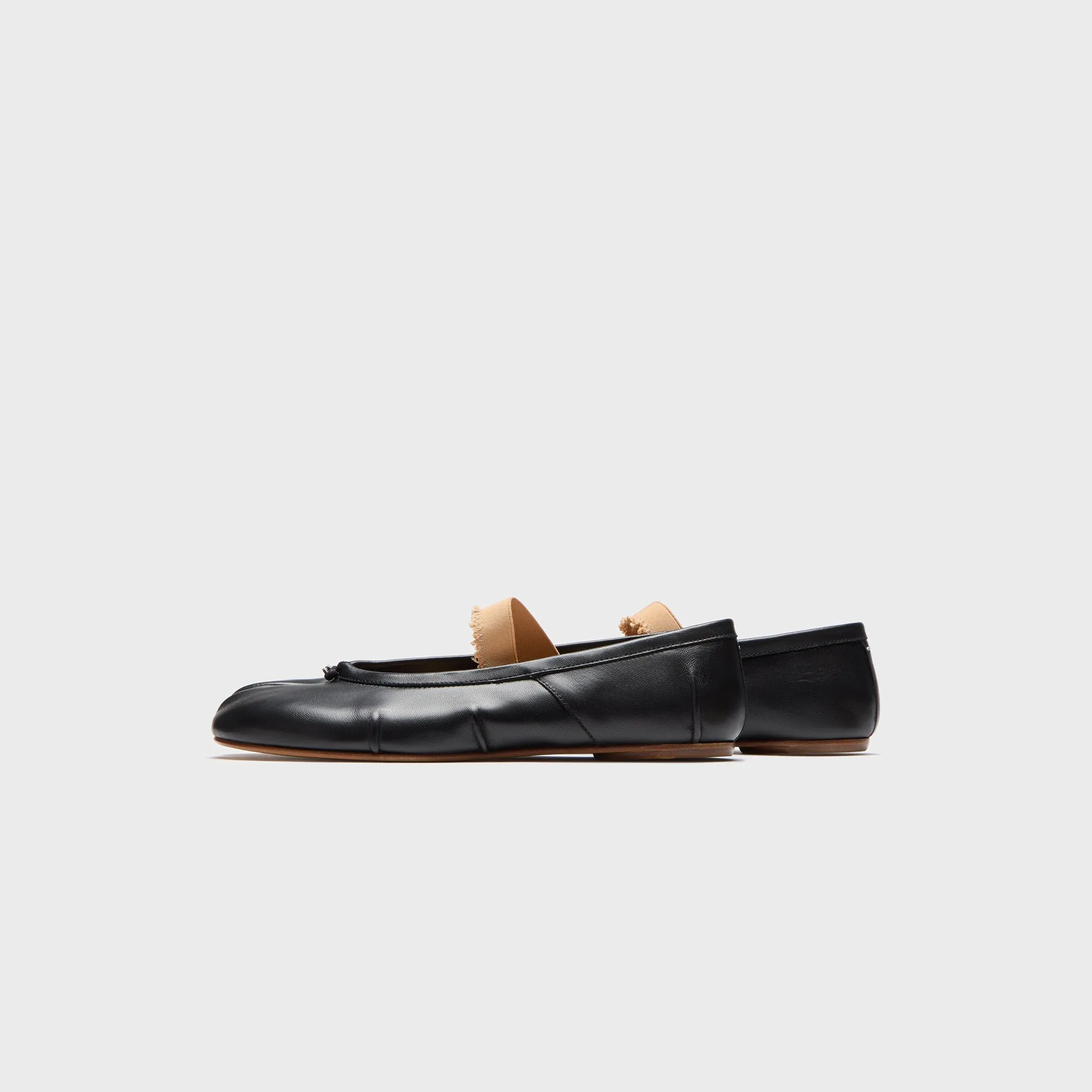 Maison Margiela Tabi Elastic Band Ballerina - Black / Nude sold by Kith product image thumbnail 2