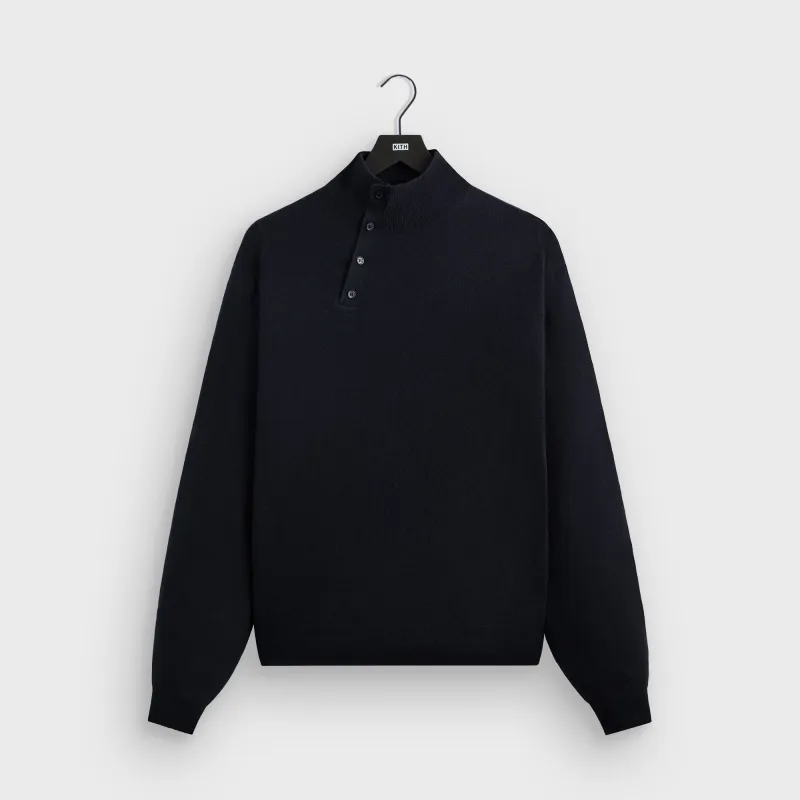 &Kin Cashmere Cyrus Turtleneck - Ink sold by Kith