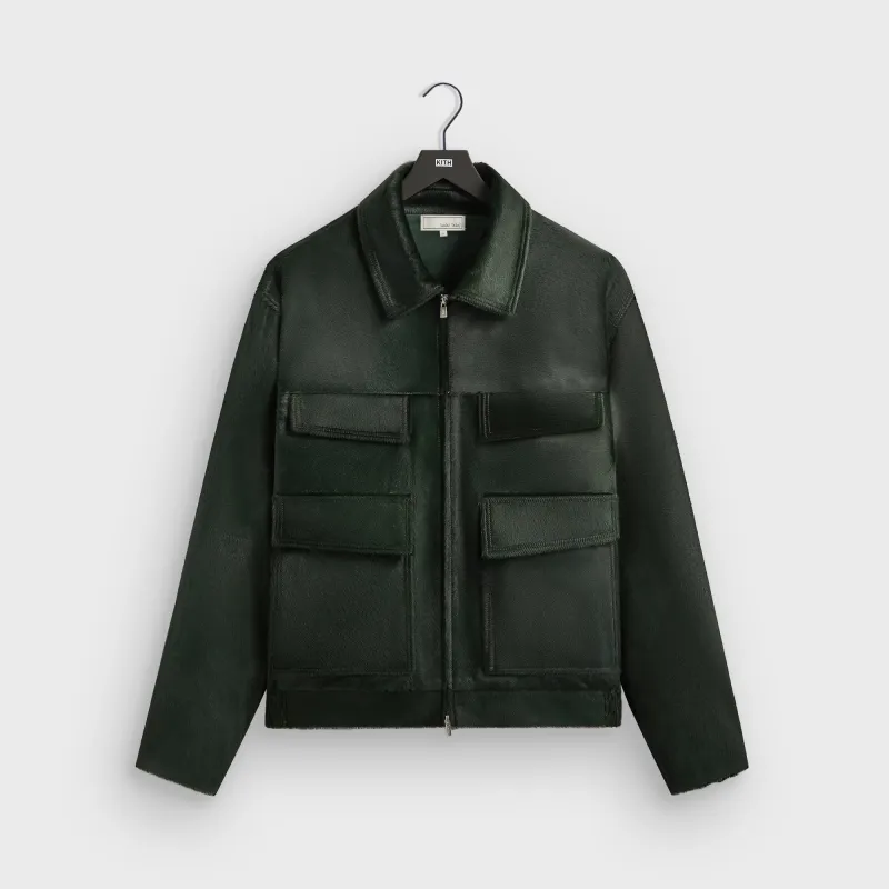 &Kin Orion Ponyhair Jacket - Stadium sold by Kith