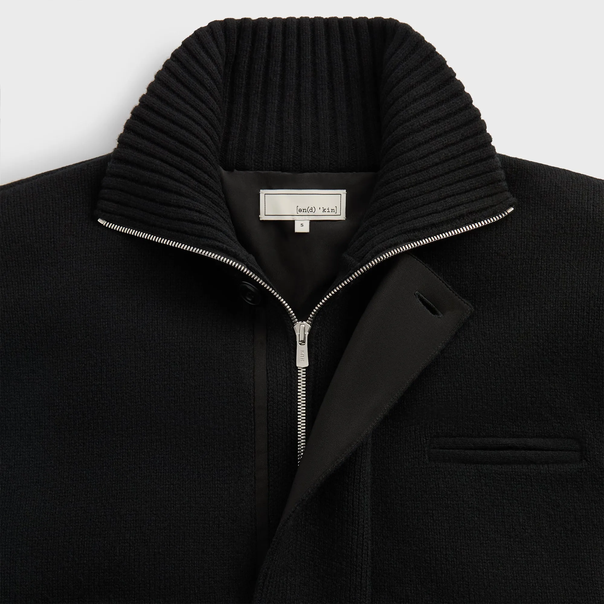 &Kin Darwin Knit Puffer - Black sold by Kith product image thumbnail 4