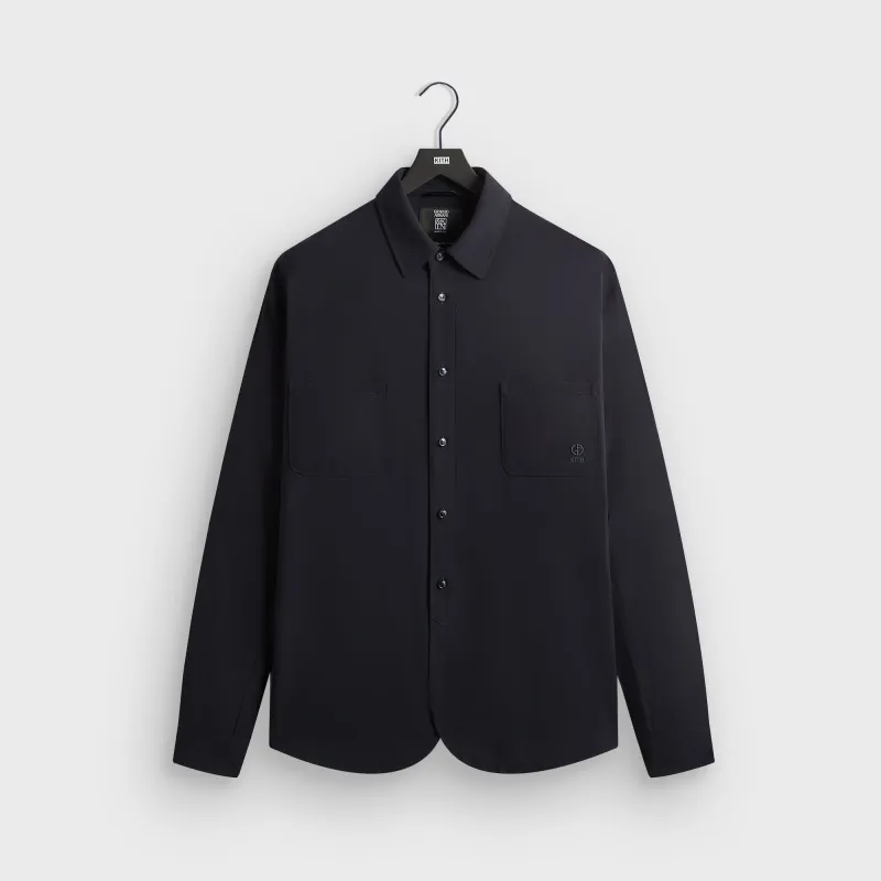 Giorgio Armani & Kith &Kin Entrepreneur Shirt - Ink sold by Kith