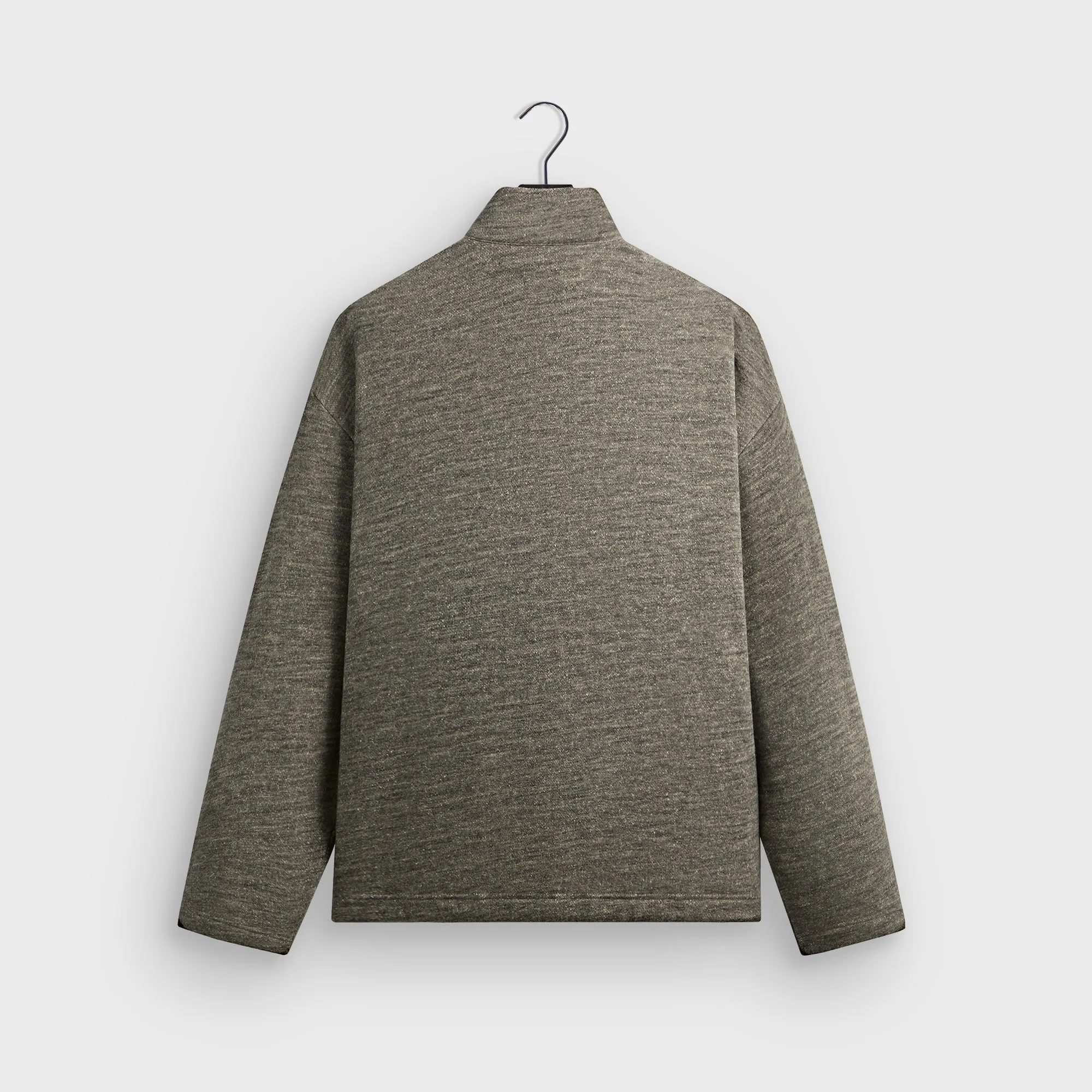 &Kin Gene Quarter Zip Pullover - Medium Heather Grey sold by Kith product image thumbnail 3