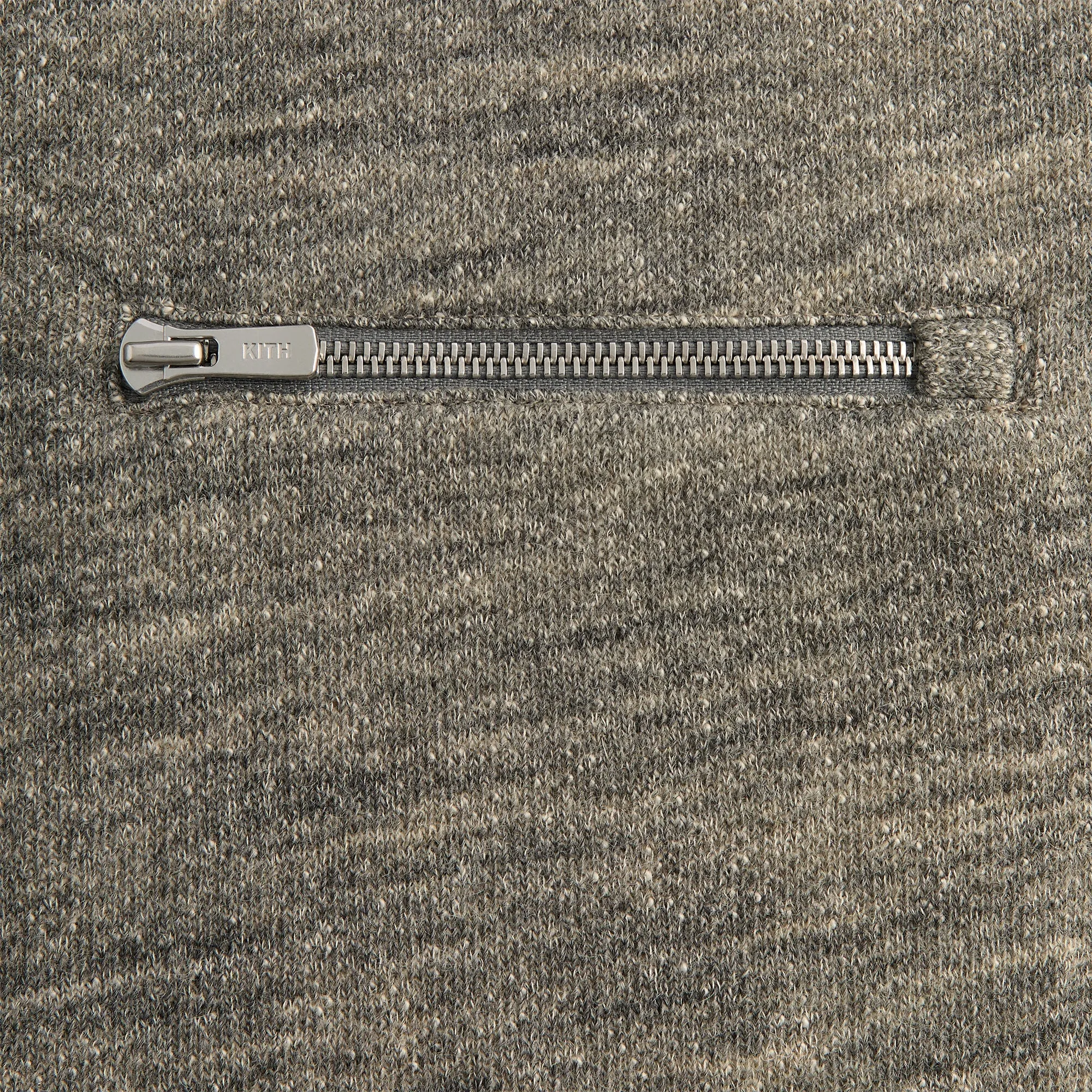&Kin Gene Quarter Zip Pullover - Medium Heather Grey sold by Kith product image thumbnail 4