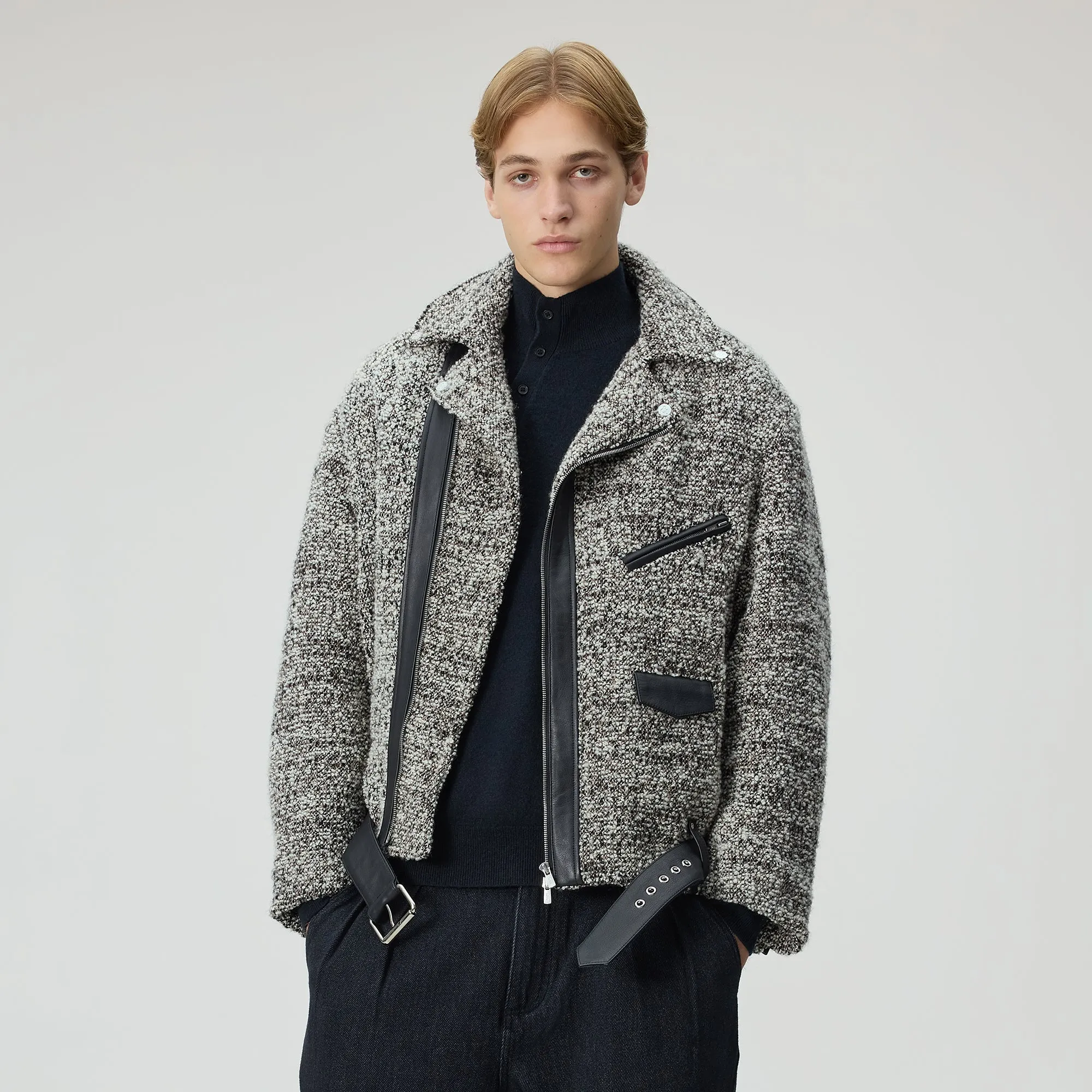 &Kin Plush Boucle Brian Moto - Hallow sold by Kith product image thumbnail 2