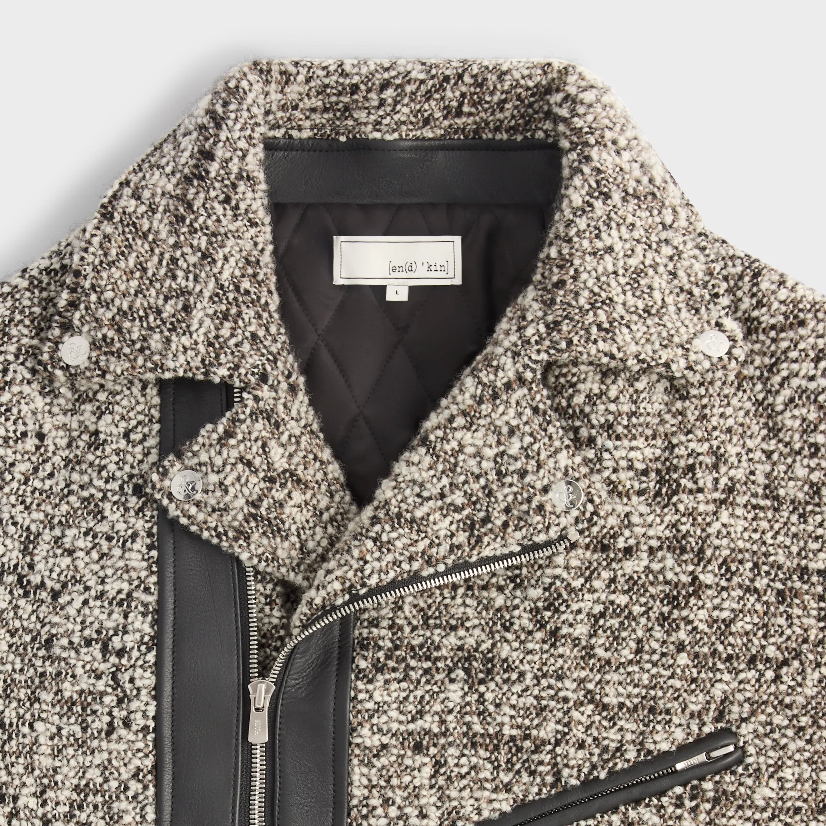 &Kin Plush Boucle Brian Moto - Hallow sold by Kith product image thumbnail 4