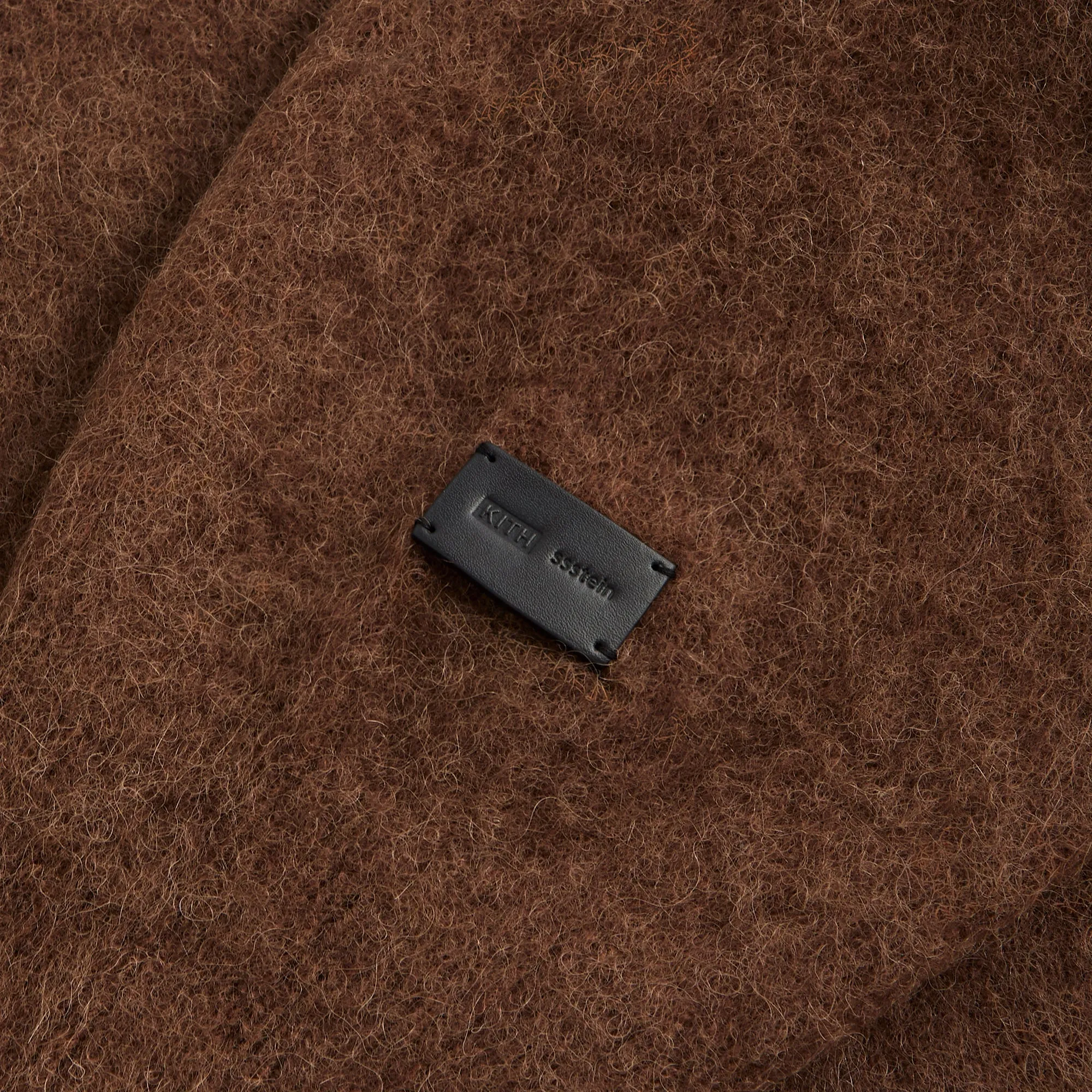 Kith 101 for ssstein Wool Alpaca Knit Crewneck Pullover - Mulch sold by Kith product image thumbnail 4