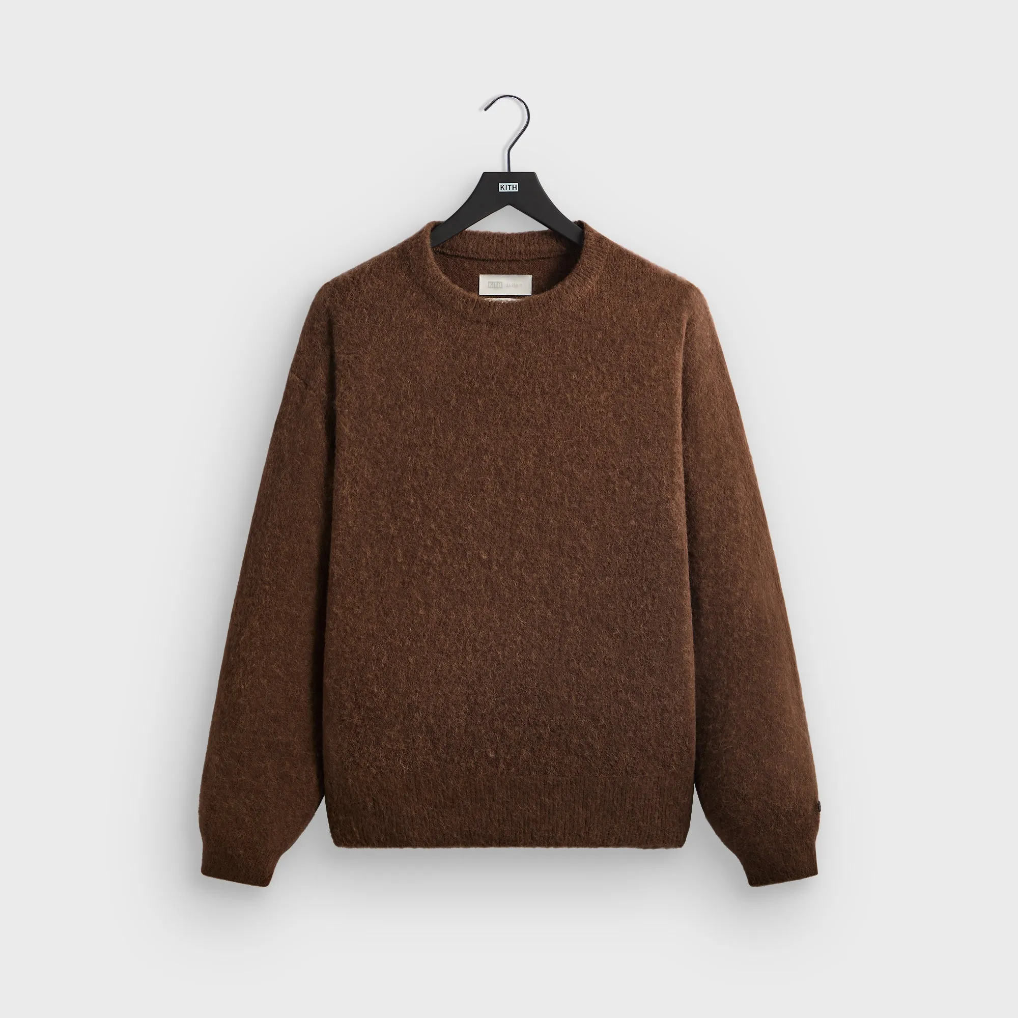 Kith 101 for ssstein Wool Alpaca Knit Crewneck Pullover - Mulch sold by Kith