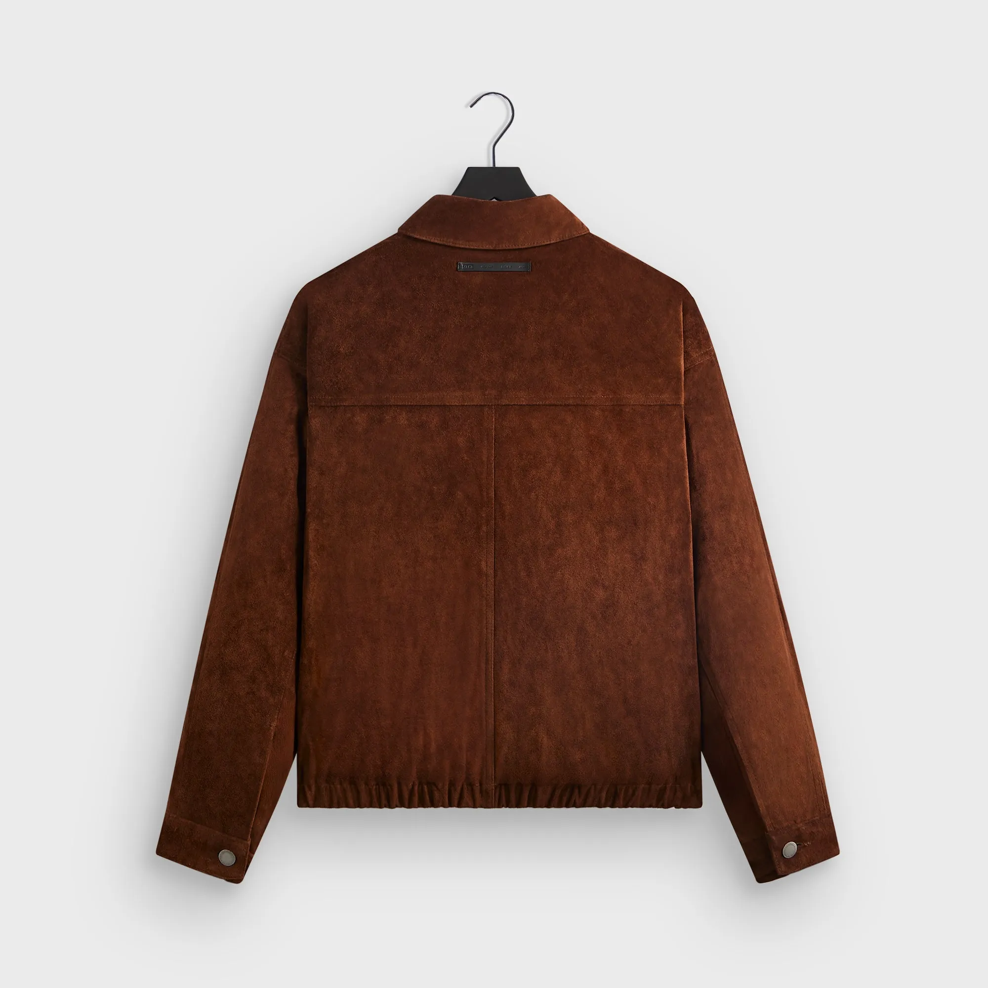 Kith 101 for ssstein Suede Zip Front Jacket - Walnut sold by Kith product image thumbnail 3