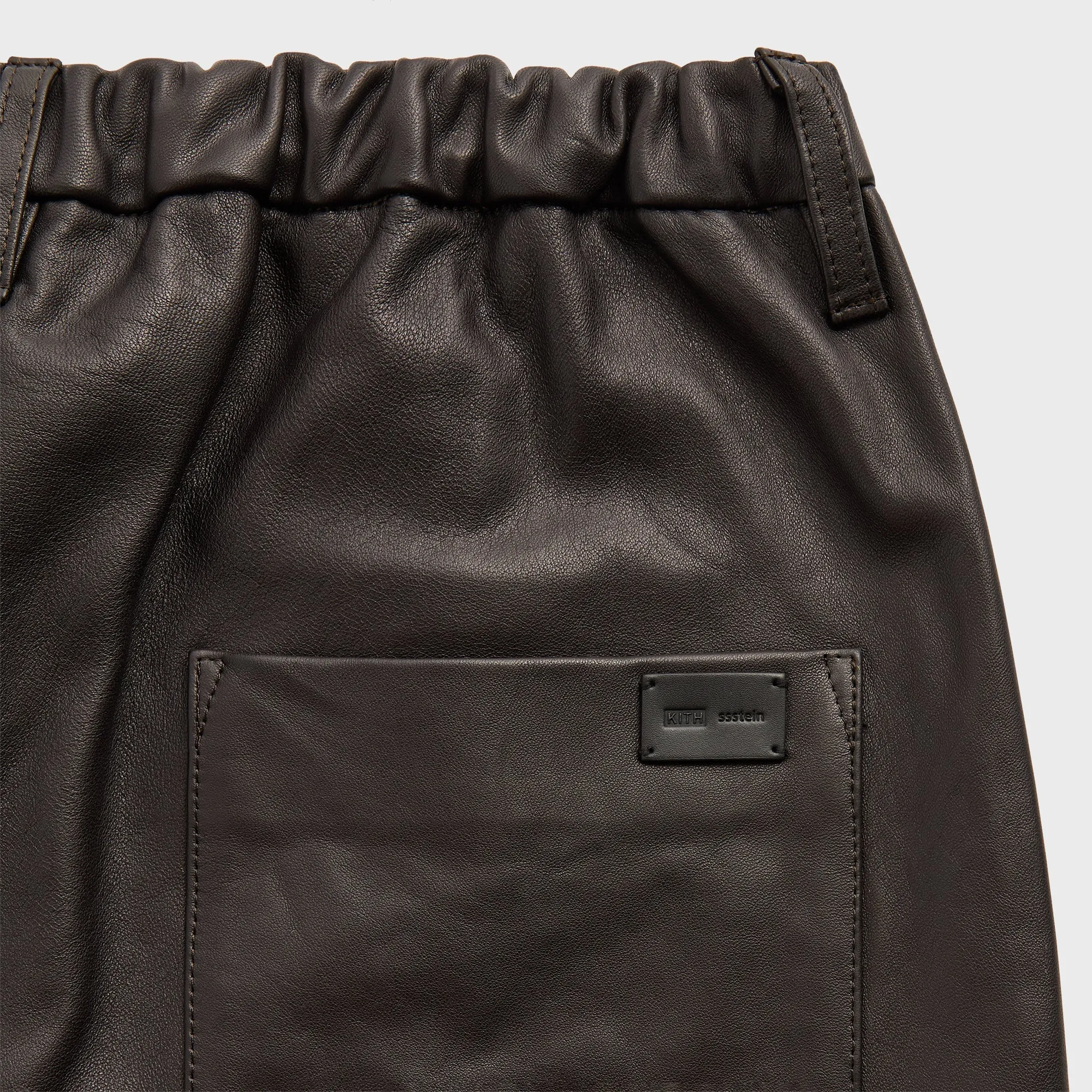 Kith 101 for ssstein Sheep Leather Easy Trouser - Kindling sold by Kith product image thumbnail 5