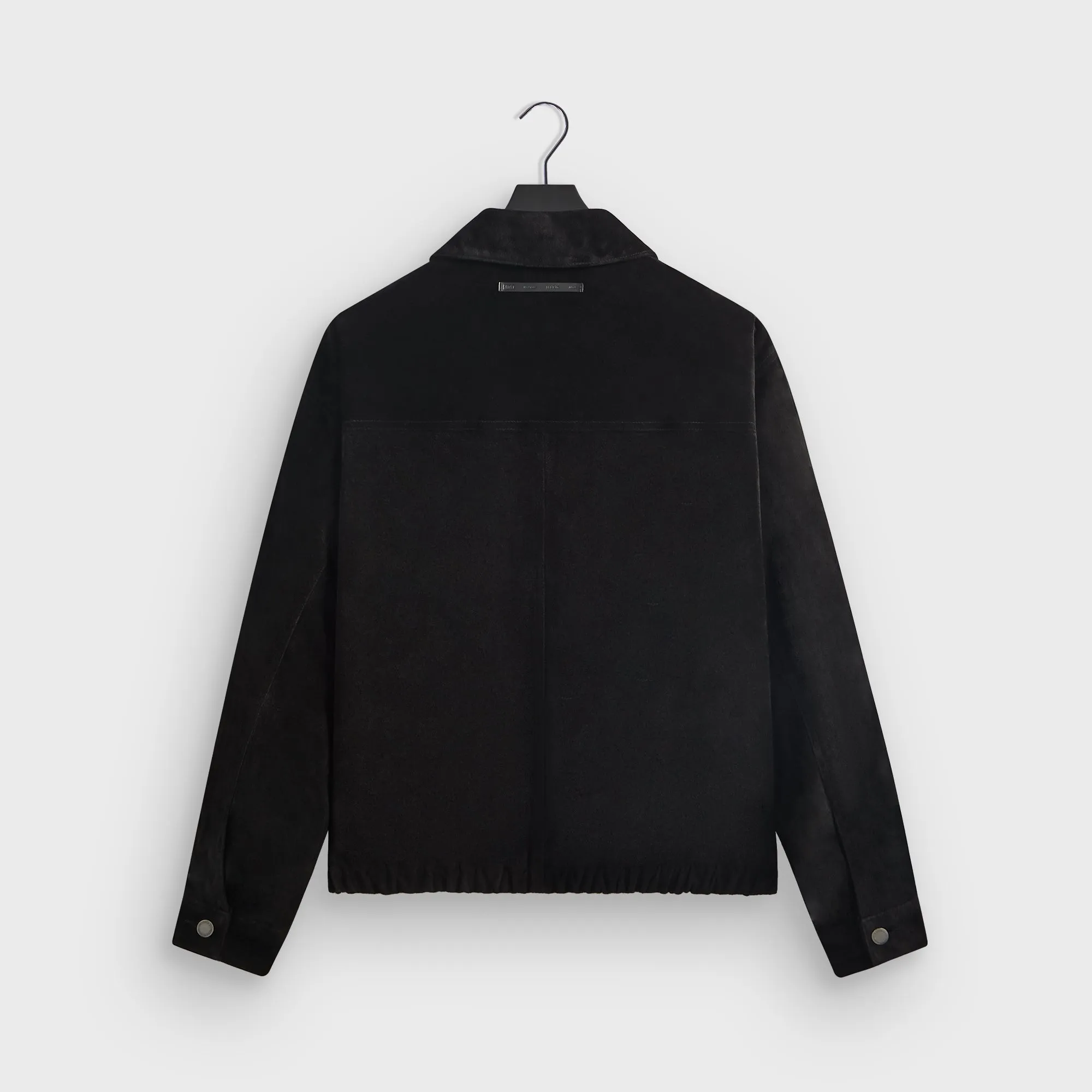 Kith 101 for ssstein Suede Zip Front Jacket - Black sold by Kith product image thumbnail 3
