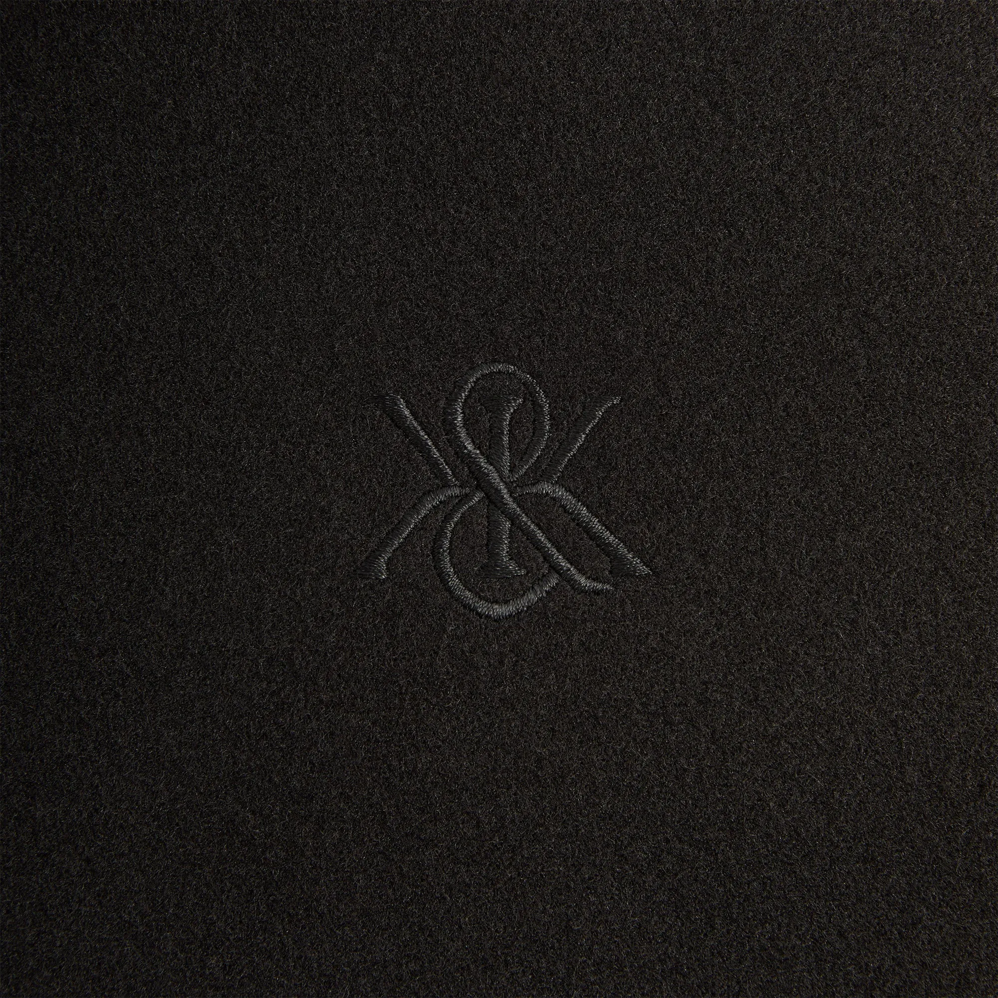 Kith Felted Jersey Lane Coaches Jacket - Black sold by Kith product image thumbnail 4