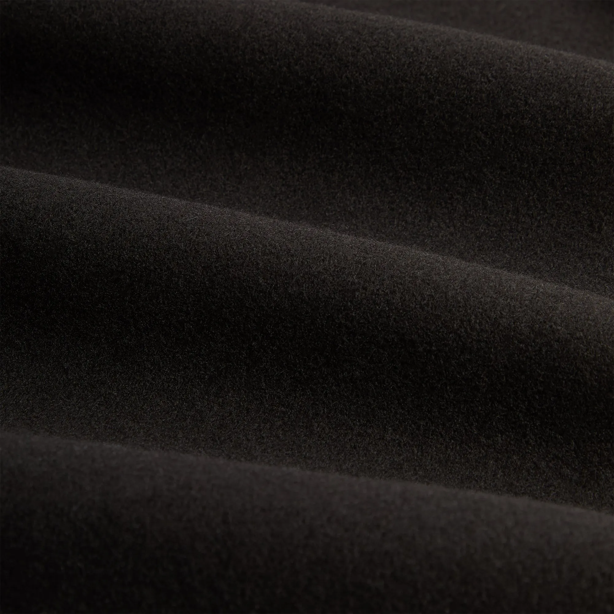 Kith Felted Jersey Lane Coaches Jacket - Black sold by Kith product image thumbnail 5