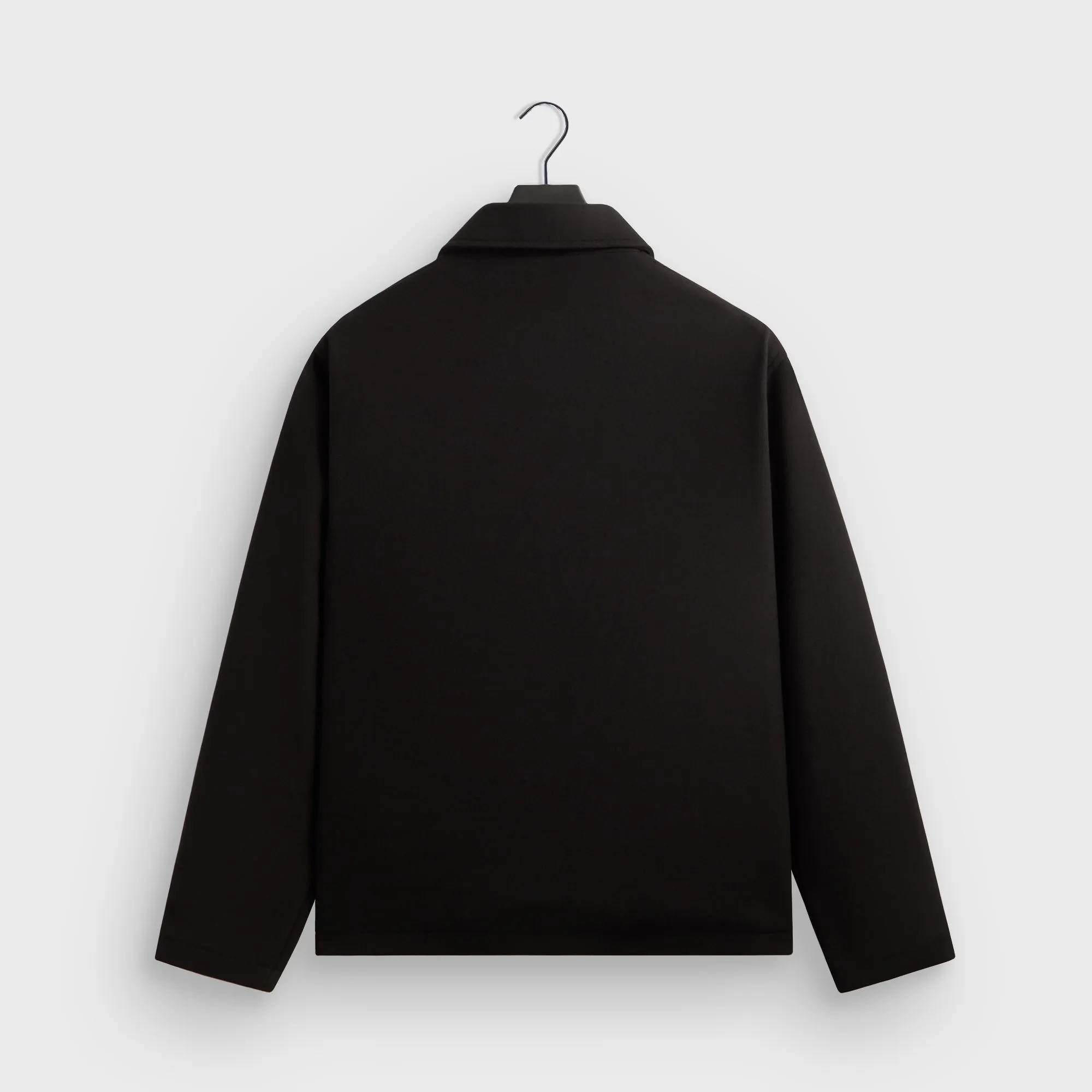 Kith Felted Jersey Lane Coaches Jacket - Black sold by Kith product image thumbnail 3