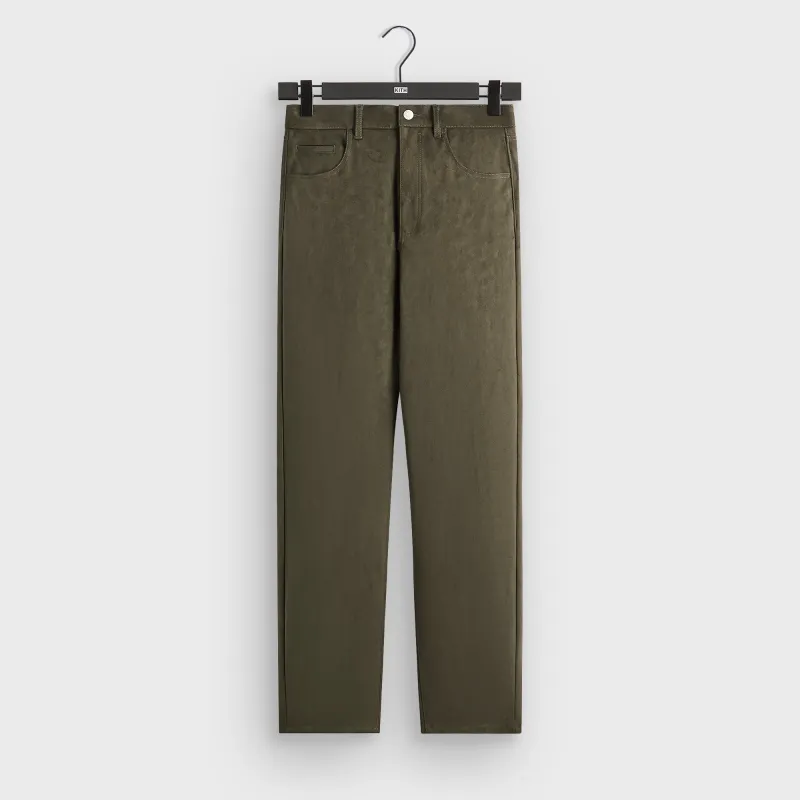 Kith Microsuede Webster Pant - Cypress sold by Kith
