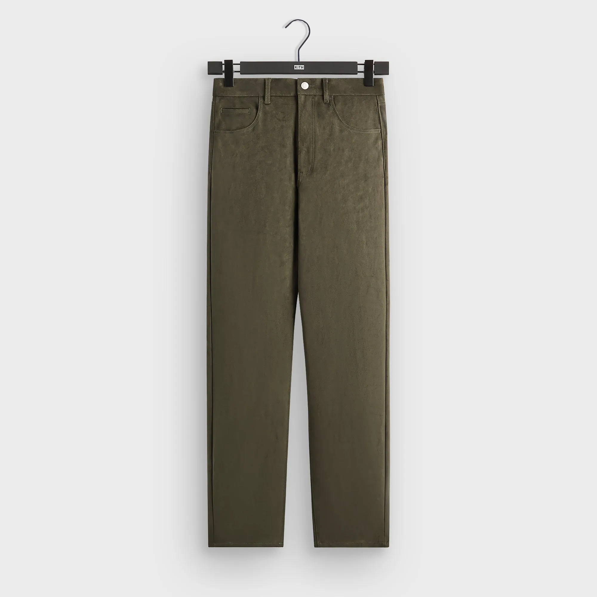 Kith Microsuede Webster Pant - Cypress sold by Kith