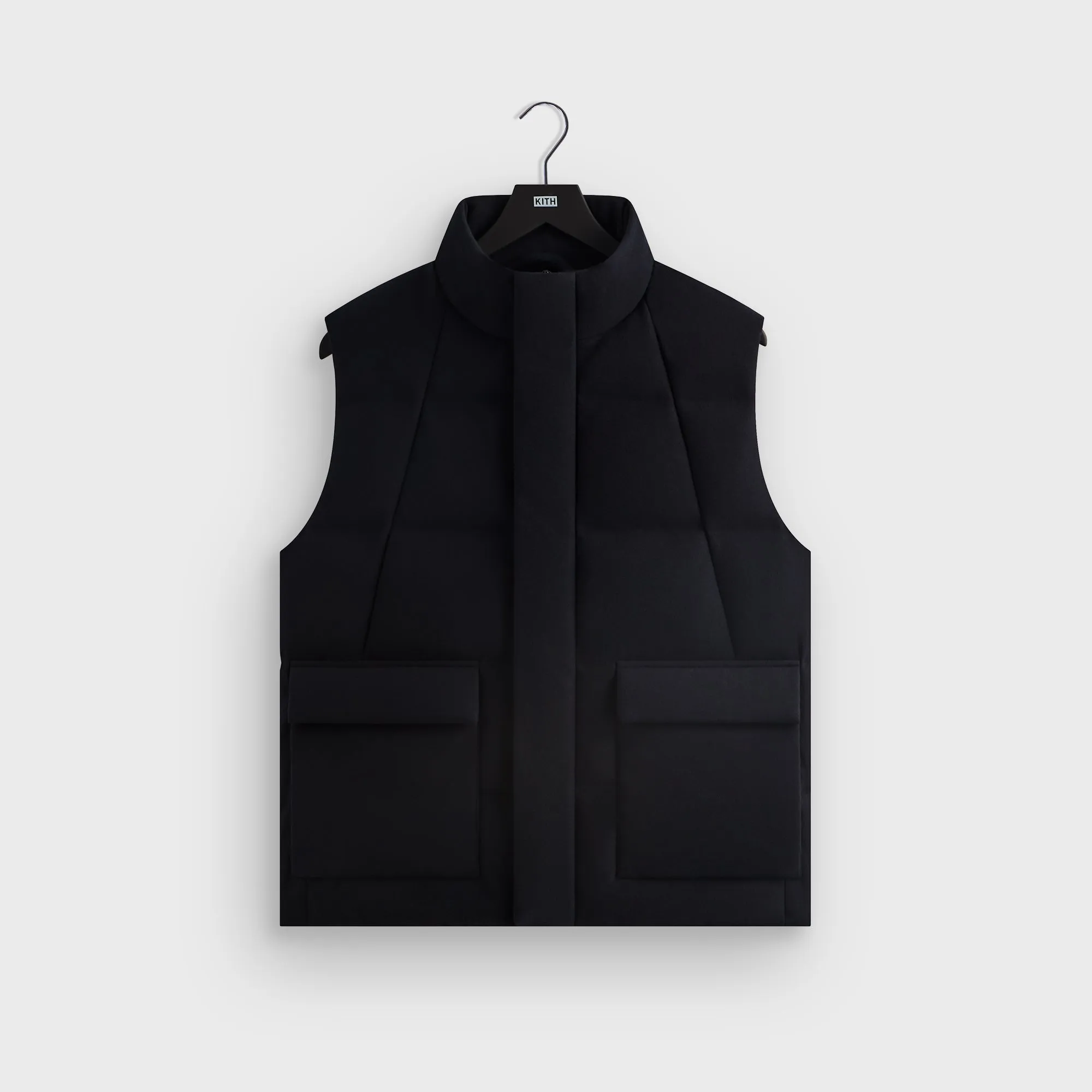 Kith Felted Jersey Midi Vest - Ink sold by Kith