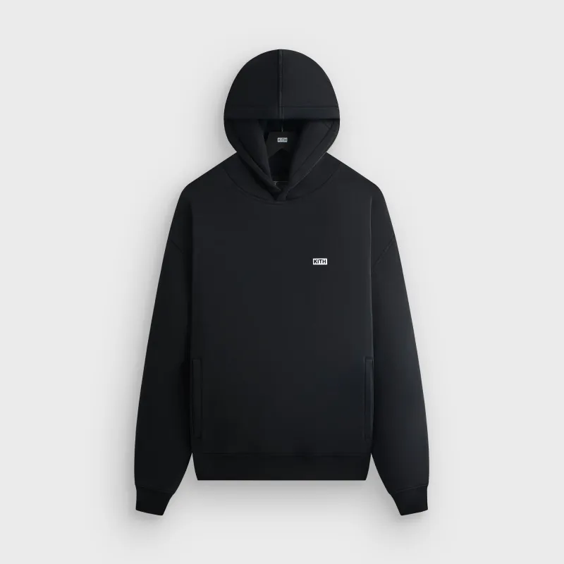 Kith Puffed Fleece Pullover - Black sold by Kith