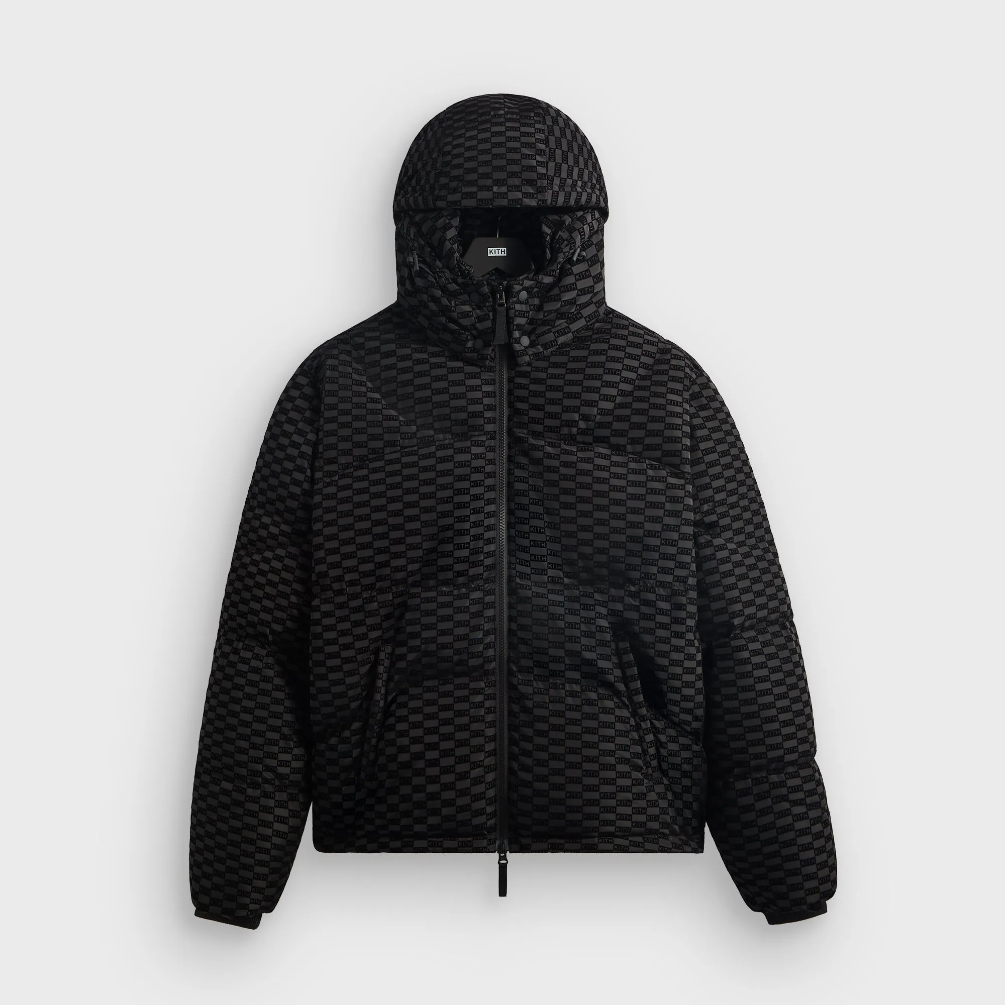 Kith Monogram Corey Puffer - Black sold by Kith