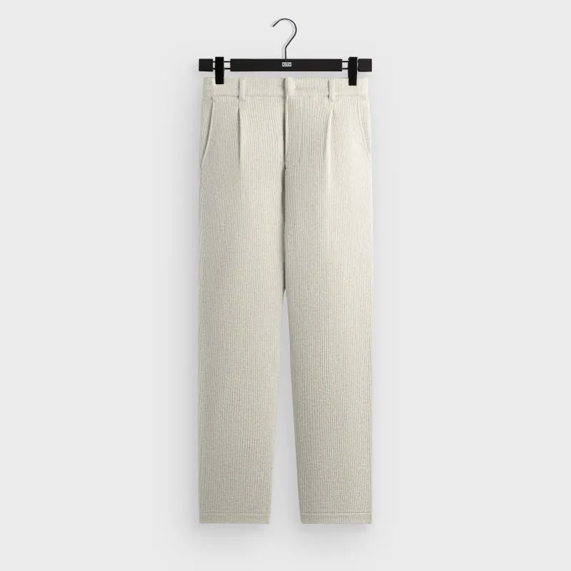 Kith Striped Interlock Garrison Pant - Light Heather Grey sold by Kith