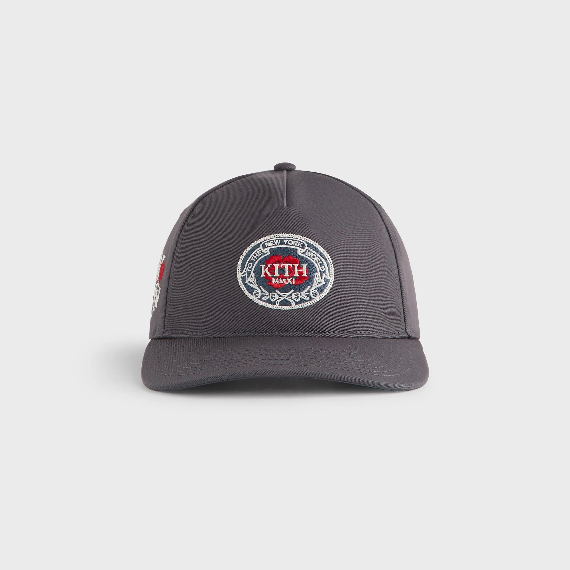 Kith Twill Bay Low Pinch Crown Snapback - Machine sold by Kith