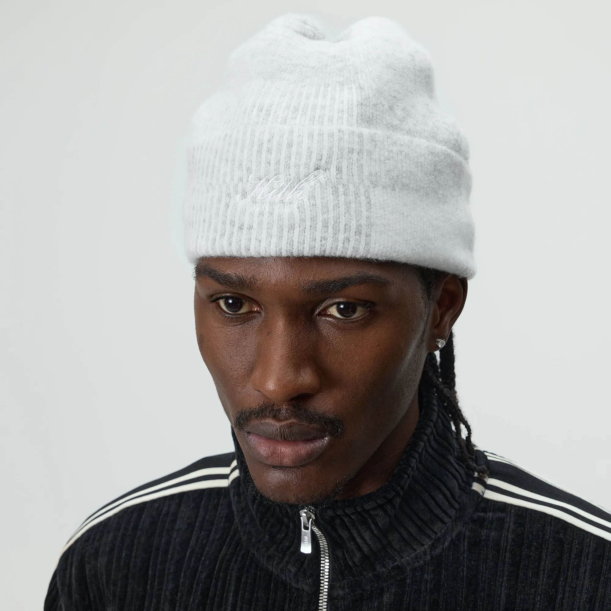 Kith Lewis Check Mia Beanie - Sandrift sold by Kith product image thumbnail 2