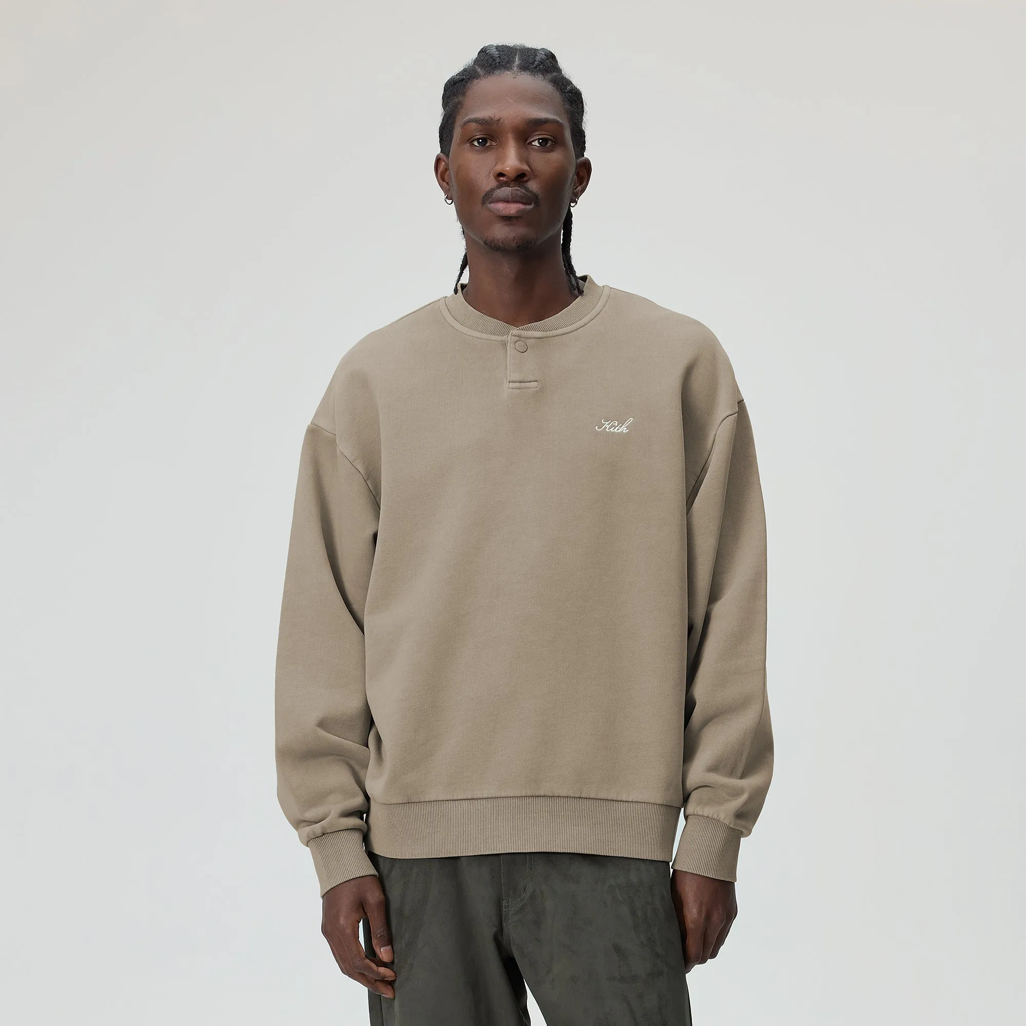 Kith Henley Nelson Pullover - Haze sold by Kith product image thumbnail 2