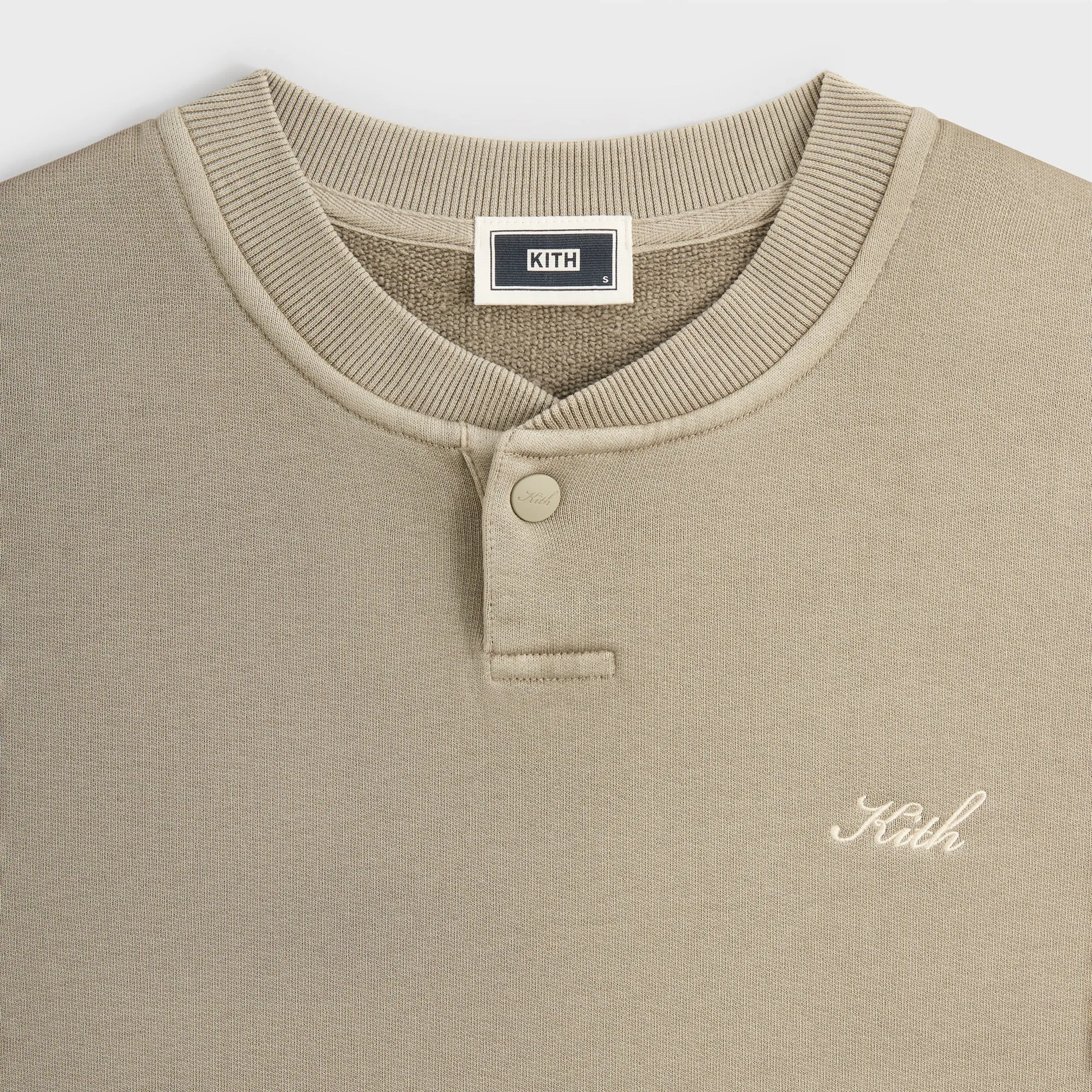 Kith Henley Nelson Pullover - Haze sold by Kith product image thumbnail 4