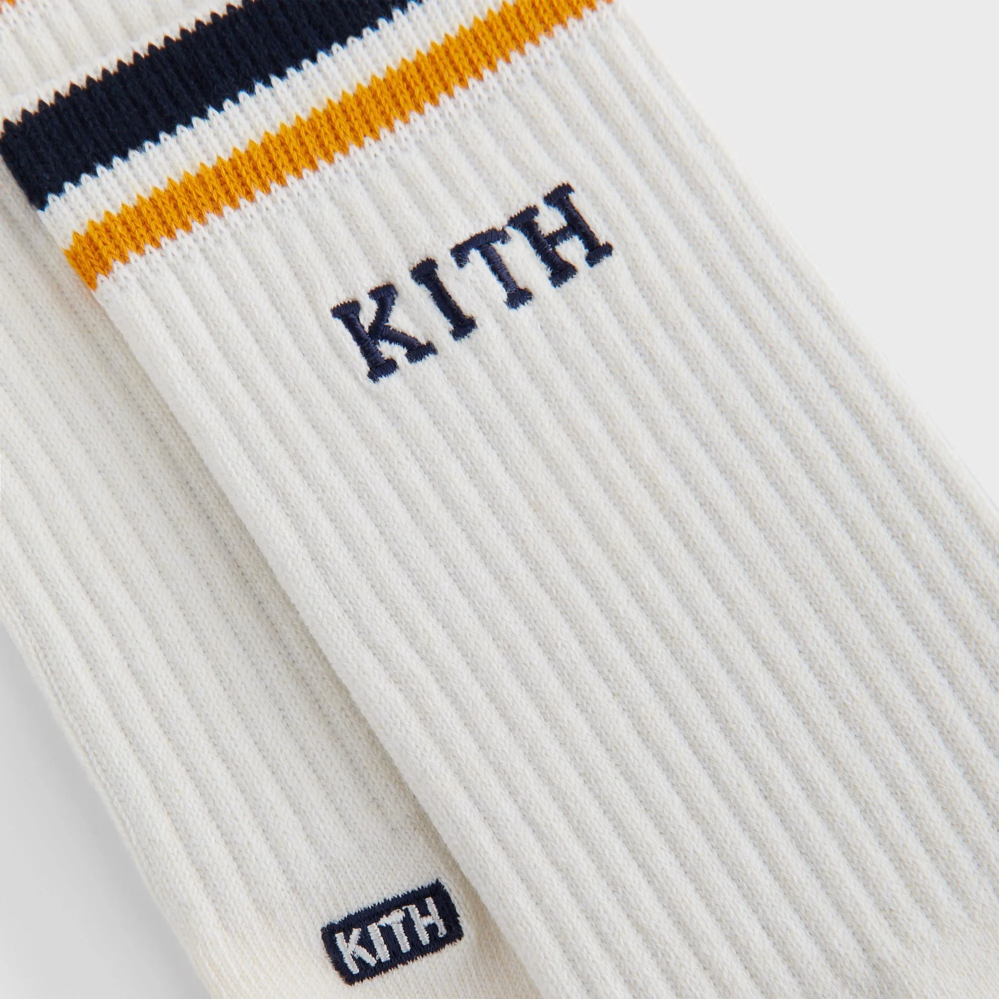 Kith 3-Pack Cotton Crew Socks - Silk sold by Kith product image thumbnail 3