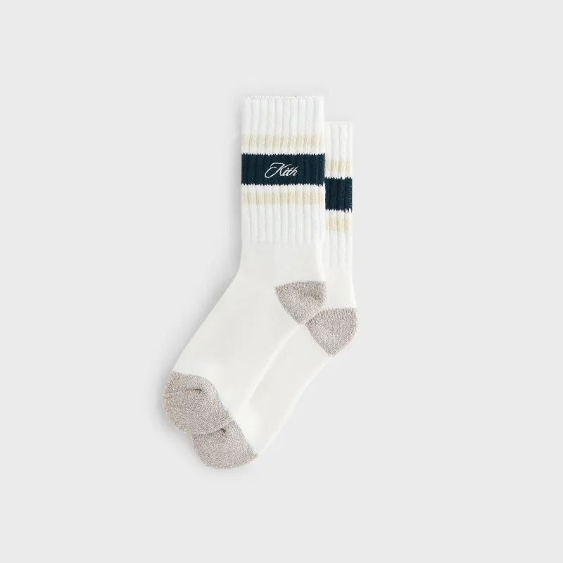 Kith Chunky Cotton Crew Socks - Stadium sold by Kith