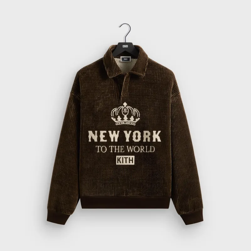 Kith Bonded Cord Boucle Nelson Rugby - Derby made by Kith