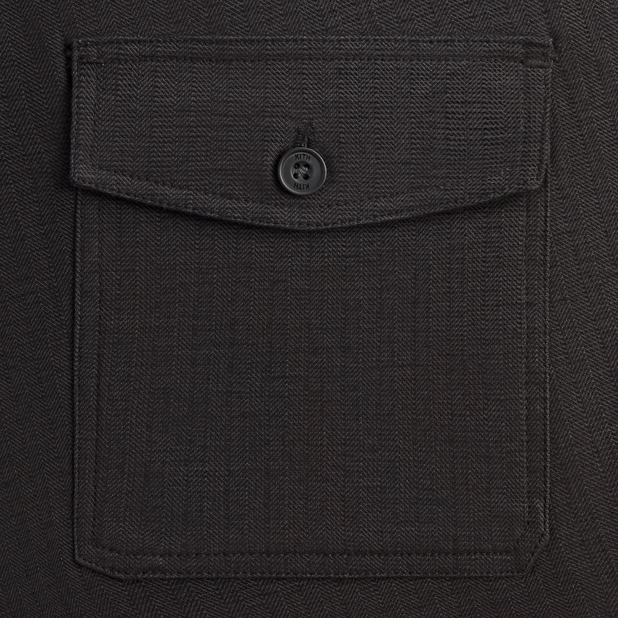 Kith Herringbone Dobby Tyler Pant - Carbon sold by Kith product image thumbnail 4