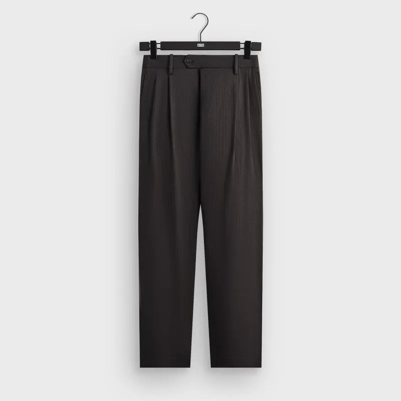 Kith Herringbone Dobby Tyler Pant - Carbon sold by Kith