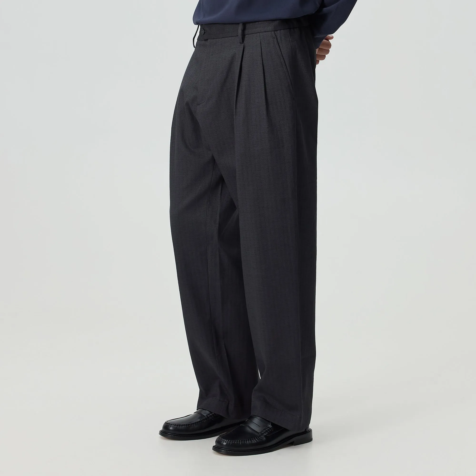 Kith Herringbone Dobby Tyler Pant - Carbon sold by Kith product image thumbnail 2