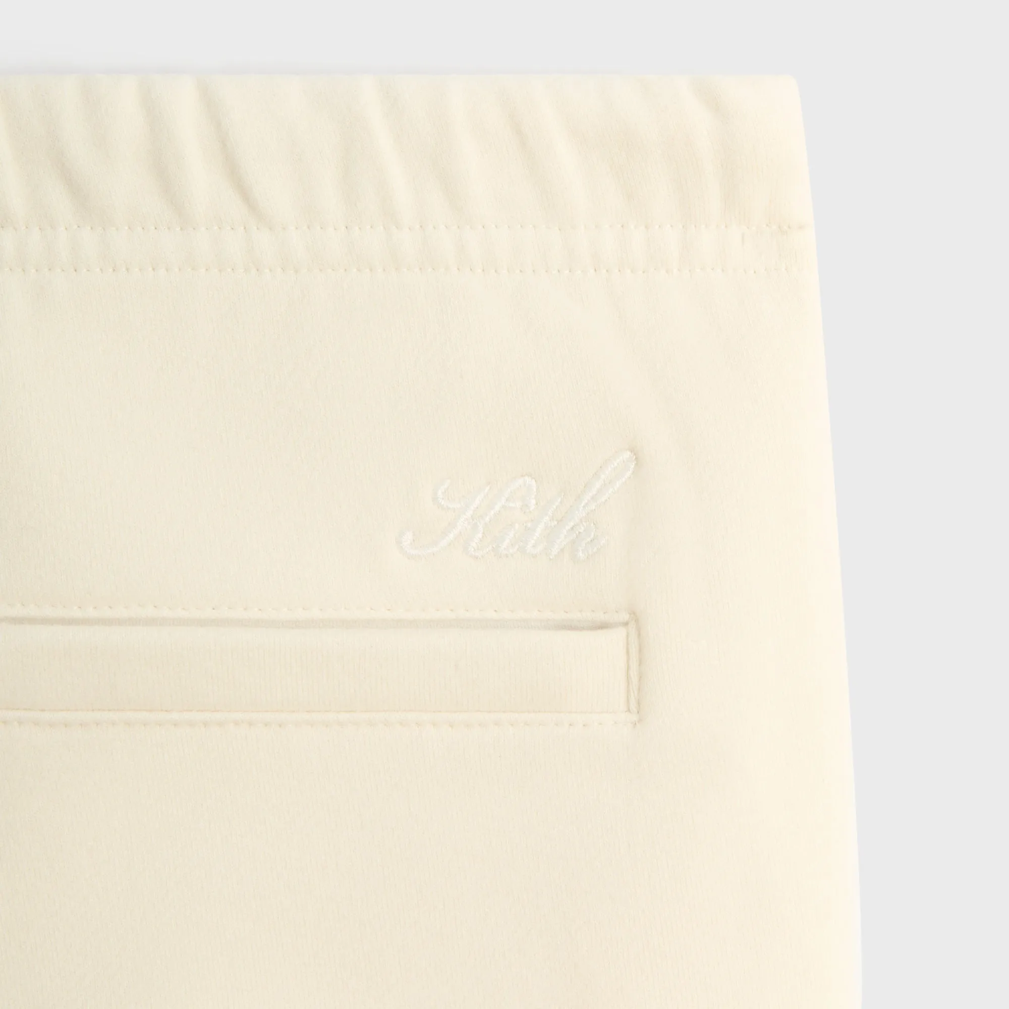 Kith Sueded French Terry Emmons Sweatpant - Sandrift sold by Kith product image thumbnail 3