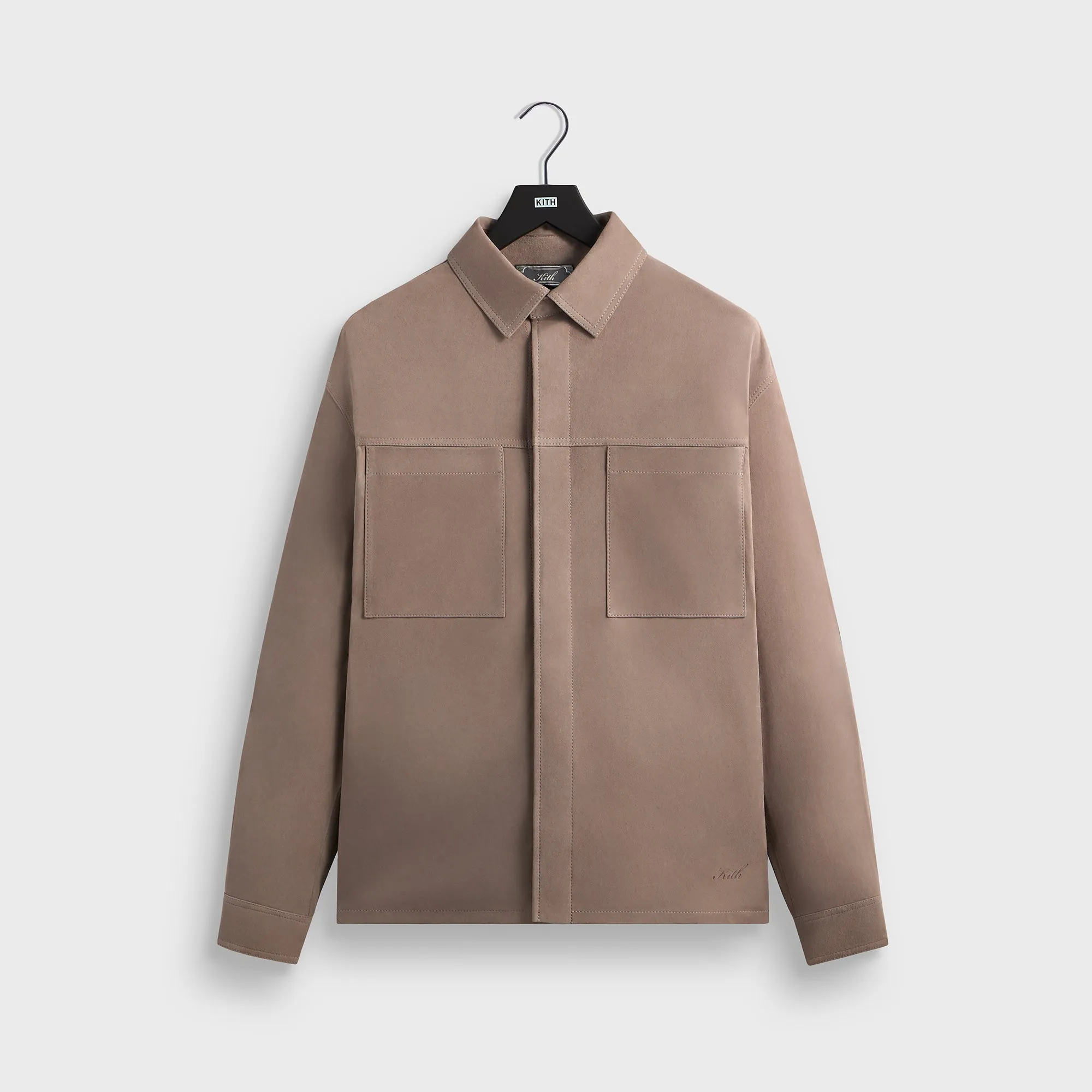 Kith Suede Ace Shirt - Factor sold by Kith