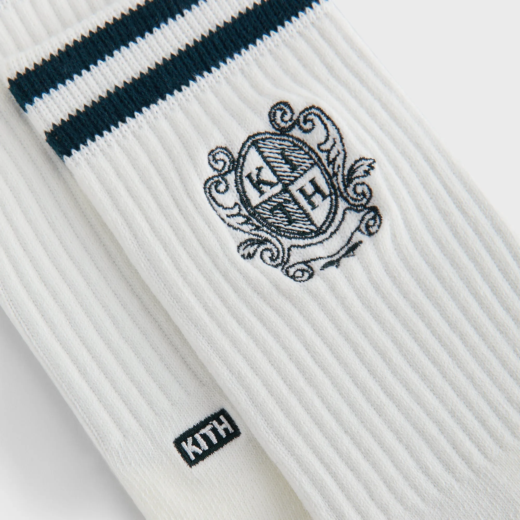 Kith 3-Pack Crest Crew Socks - Silk sold by Kith product image thumbnail 3